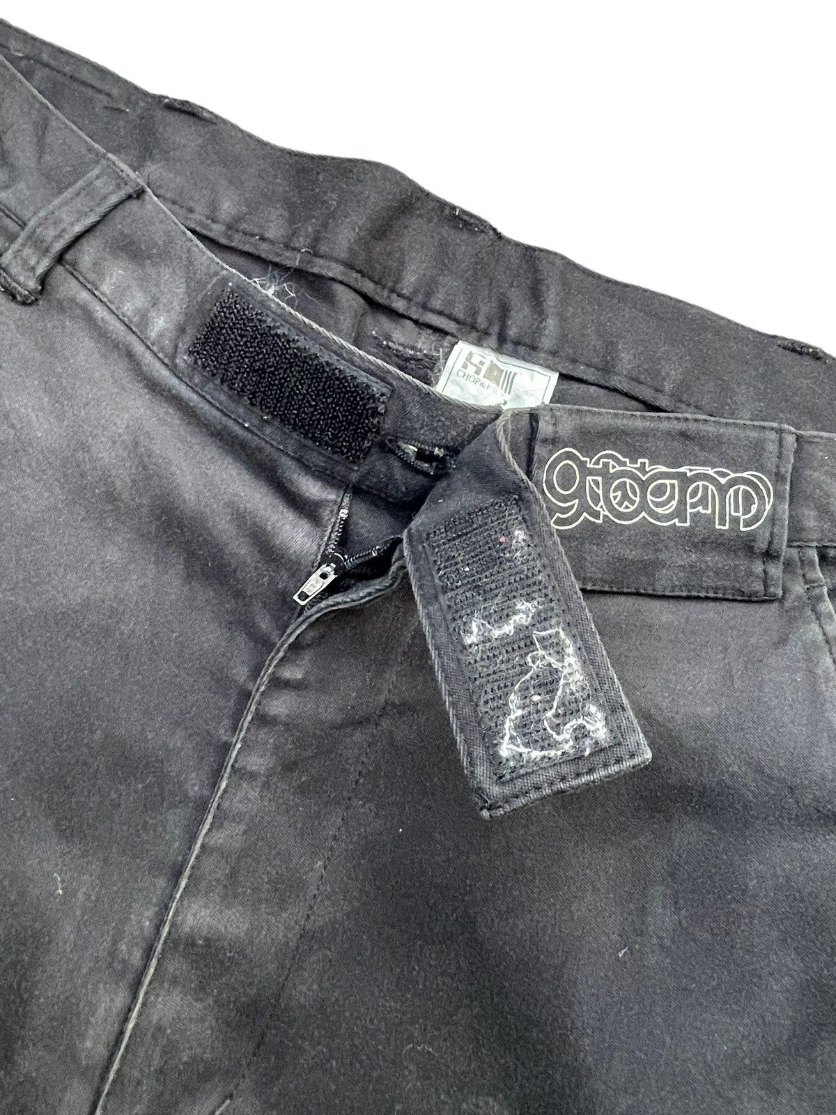 If Six Was Nine × Japanese Brand × Le Grande Bleu (L.G.B.) Chop & Kick Faded Trouser Size US 34 / EU 50 - 7 Thumbnail