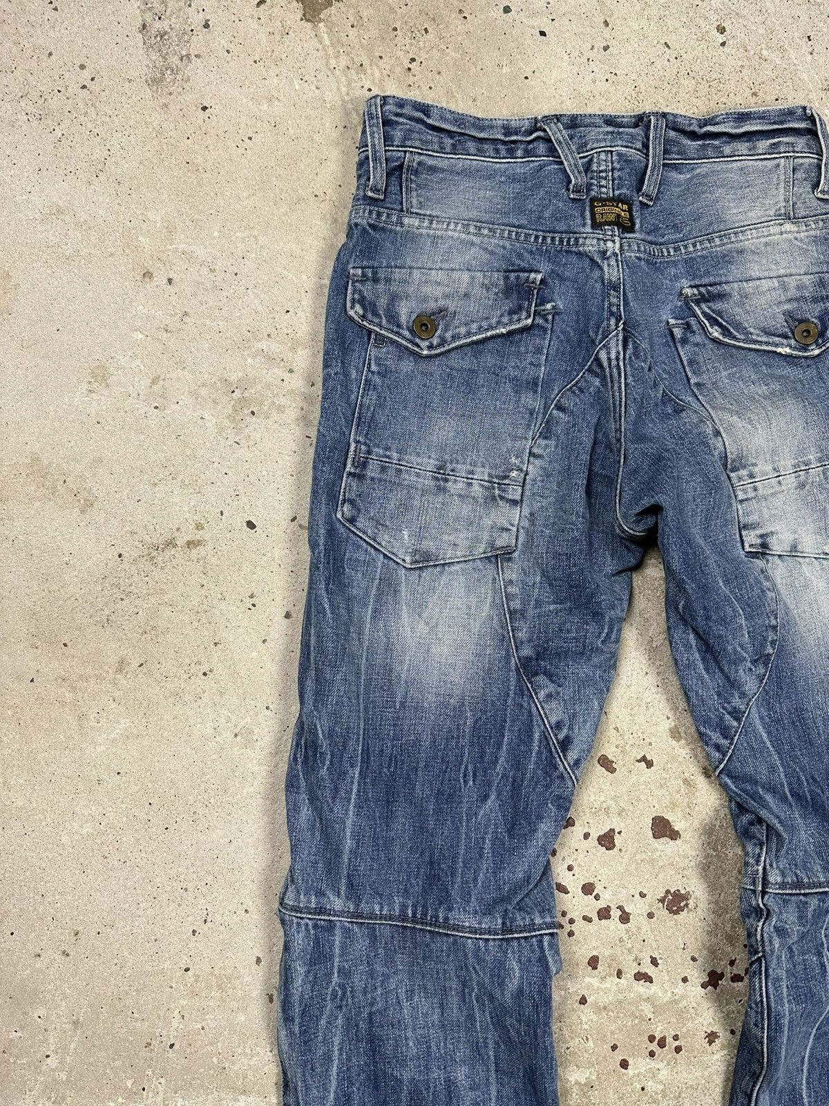 G-Star × Japanese Brand × Vintage Vintage Y2K G Star Raw 3301 Embroidery Denim Pants Jeans Size US 28 / EU 44 - 14 Thumbnail
