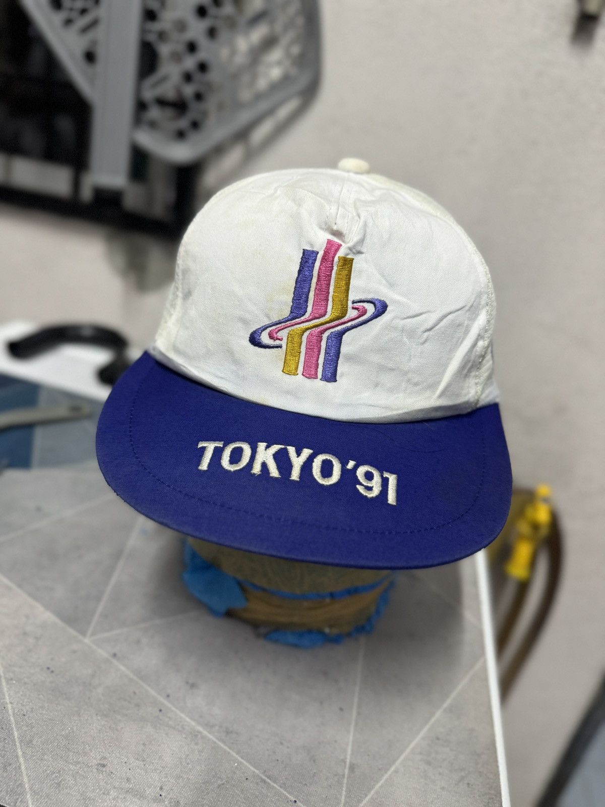 Adidas × USA Olympics × Vintage VINTAGE TOKYO 91 ADIDAS CAP Size ONE SIZE - 1 Thumbnail