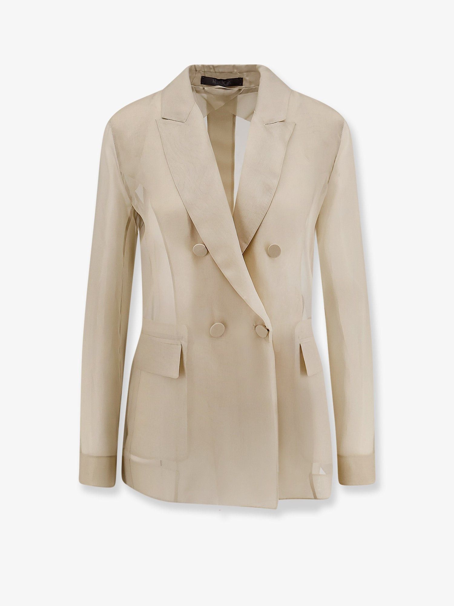 Max Mara Mxeslogan Silk Blazer Size M / US 6-8 / IT 42-44 - 1 Thumbnail