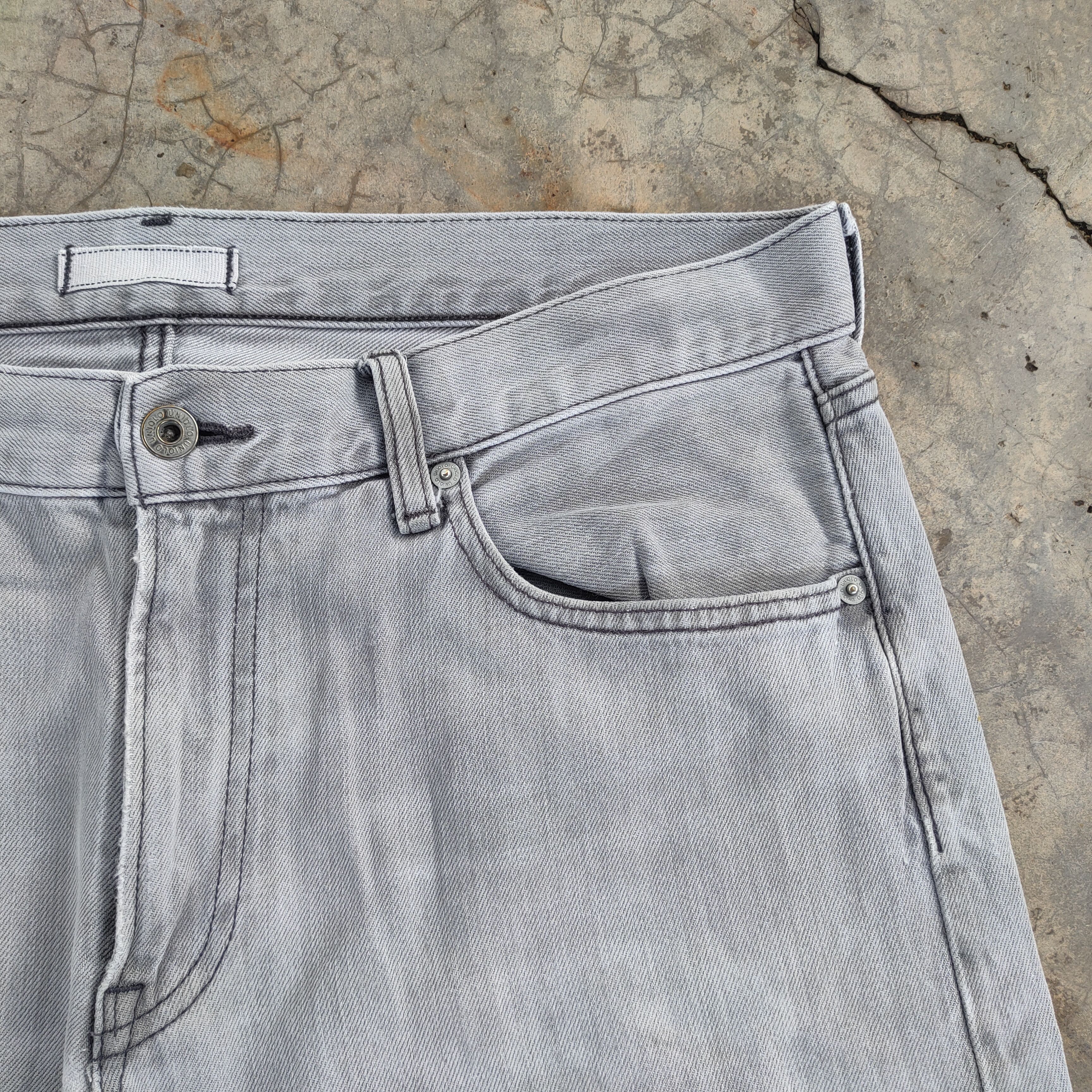 Japanese Brand VINTAGE JAPANESE FADED JEANS DENIM PANTS Size US 36 / EU 52 - 7 Thumbnail