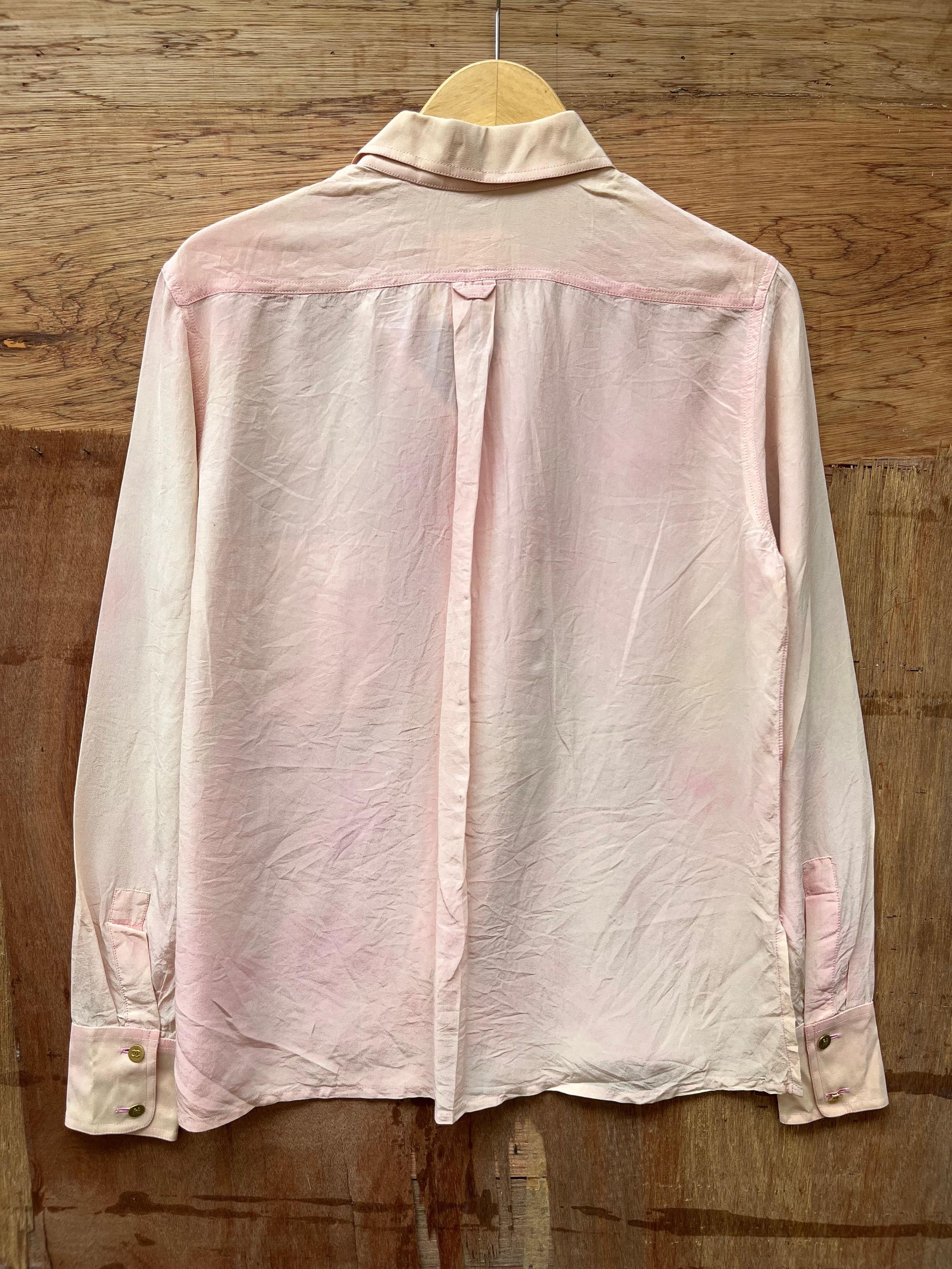 Chanel Vintage Chanel CC Pocket Button Ups Shirt Size M / US 6-8 / IT 42-44 - 4 Thumbnail