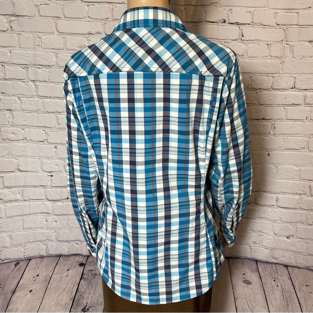 The North Face The North Face Boulder Kassie Blouse Deep Water Blue Shirt Size M / US 6-8 / IT 42-44 - 5 Thumbnail