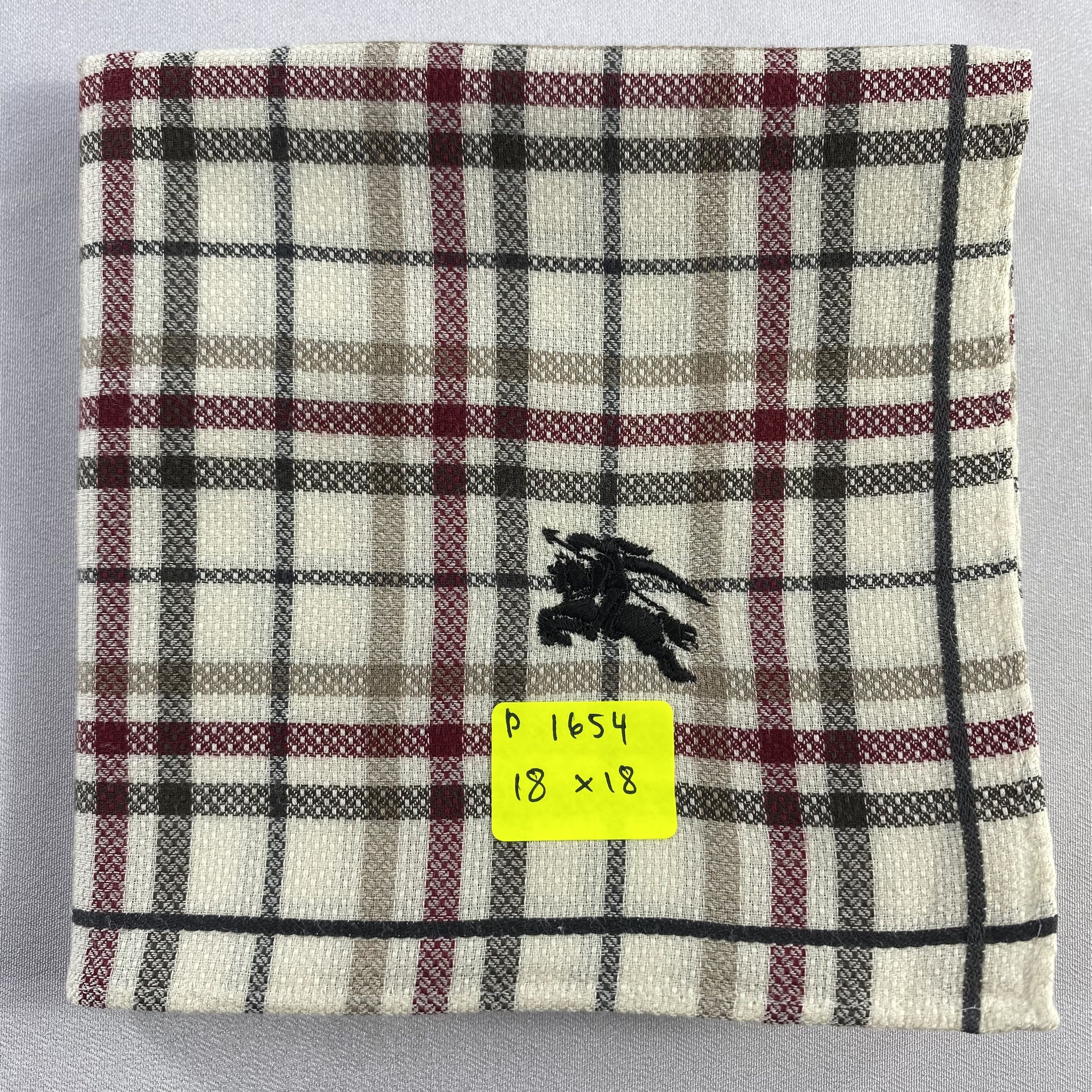 Burberry × Vintage Burberry Handkerchief / Neckerchief / Bandana-P1654 Size ONE SIZE - 5 Thumbnail