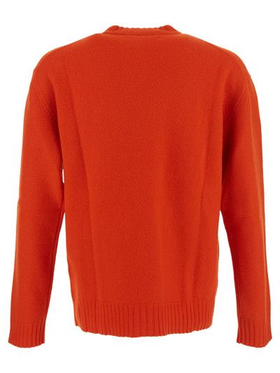 Jil Sander o1loc1c1124 Wool Jumper in Orange Size US XS / EU 42 / 0 - 2 Thumbnail