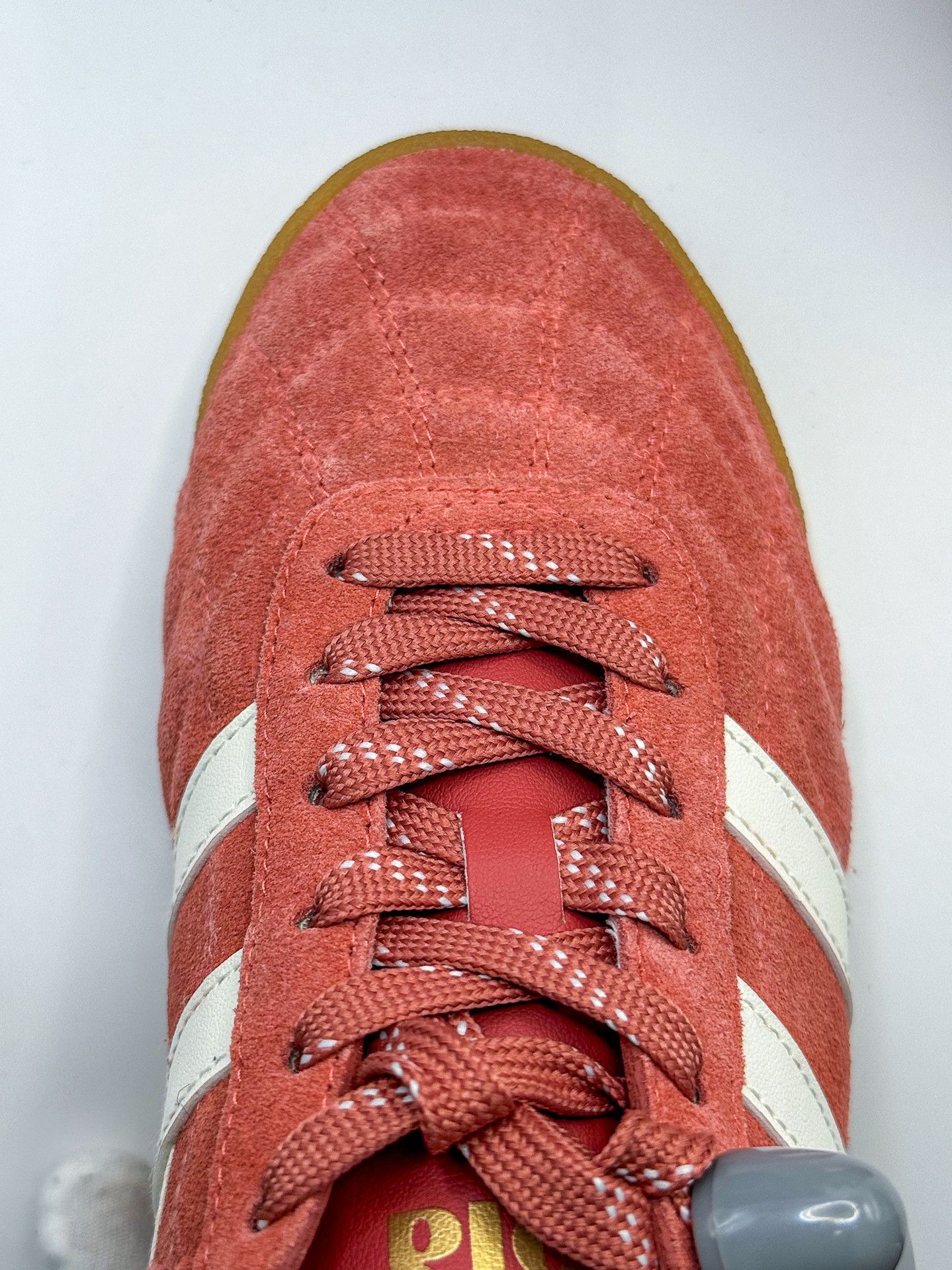 Gola Gola Stadium Suede Clay Off White Sneakers Size US 5 / IT 35 - 11 Thumbnail