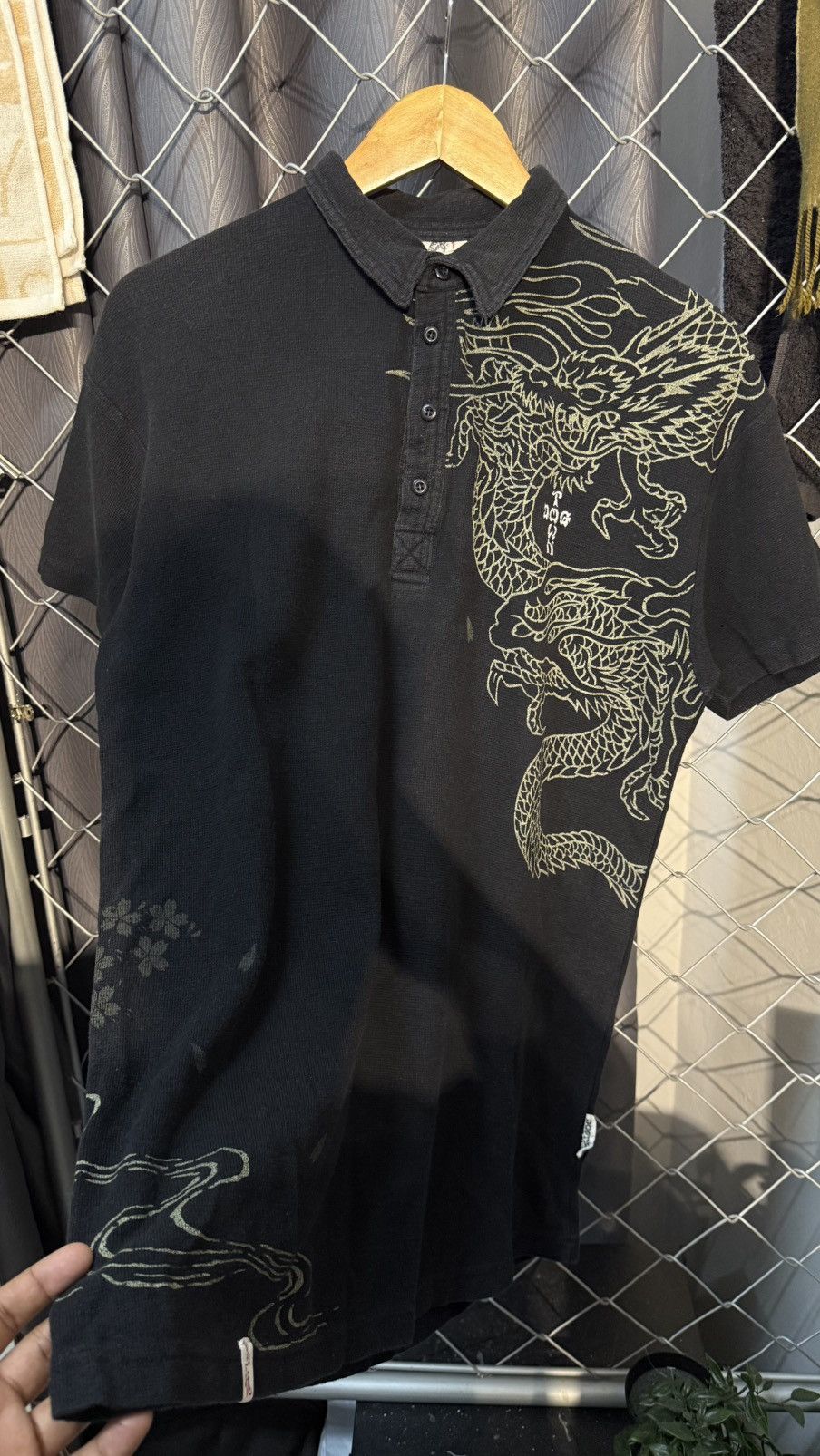 Dogtown Beautiful Sunfaded DogTown Dragon Polo Shirt Size US M / EU 48-50 / 2 - 2 Thumbnail