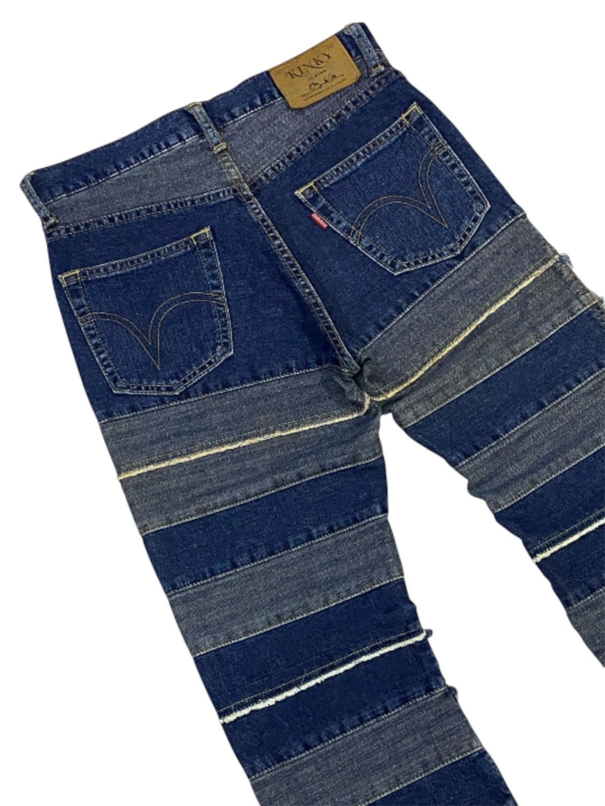 Hysteric Glamour 💃Vintage Hysteric Glamour Hagi Flare Denim Pants Size US 28 / EU 44 - 10 Thumbnail