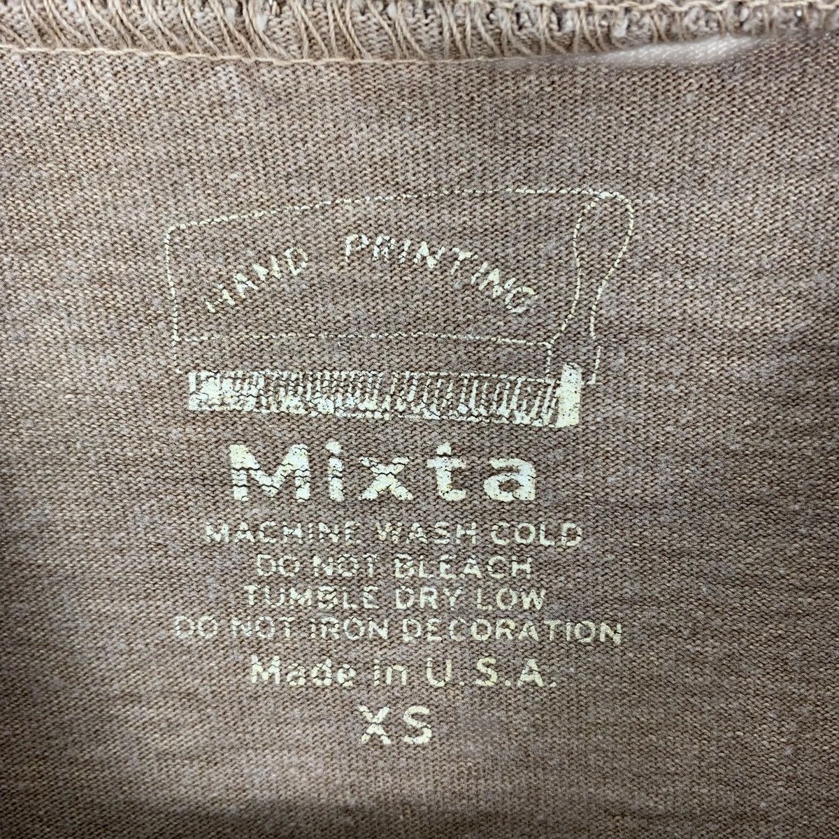 Vintage MIXTA Westside Tabby Cat USA Hand Printing ShortSleeve Shirt Size US XS / EU 42 / 0 - 5 Thumbnail