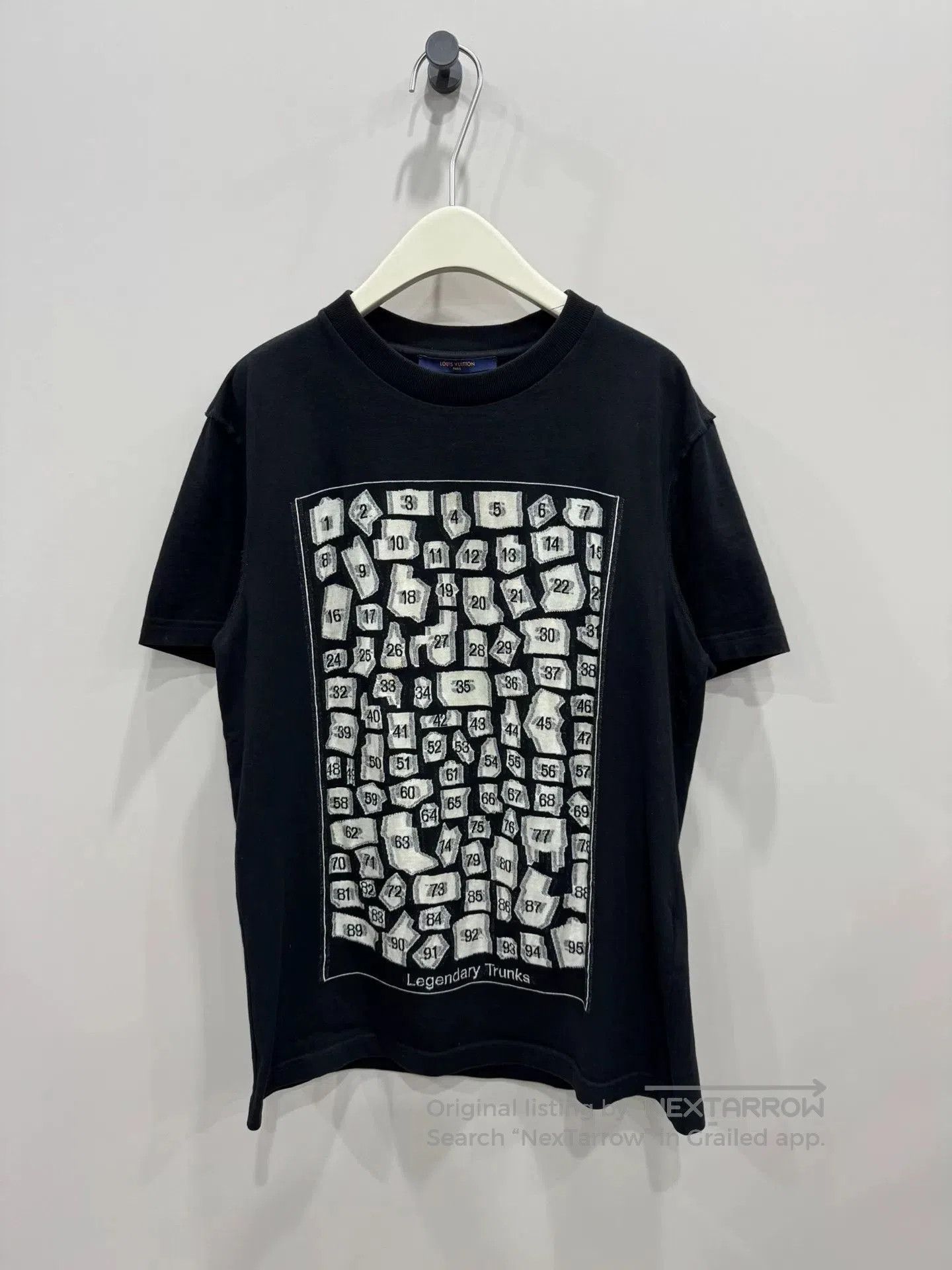 Louis Vuitton louis vuitton black graphic short sleeve tee. Size US M / EU 48-50 / 2 - 1 Thumbnail