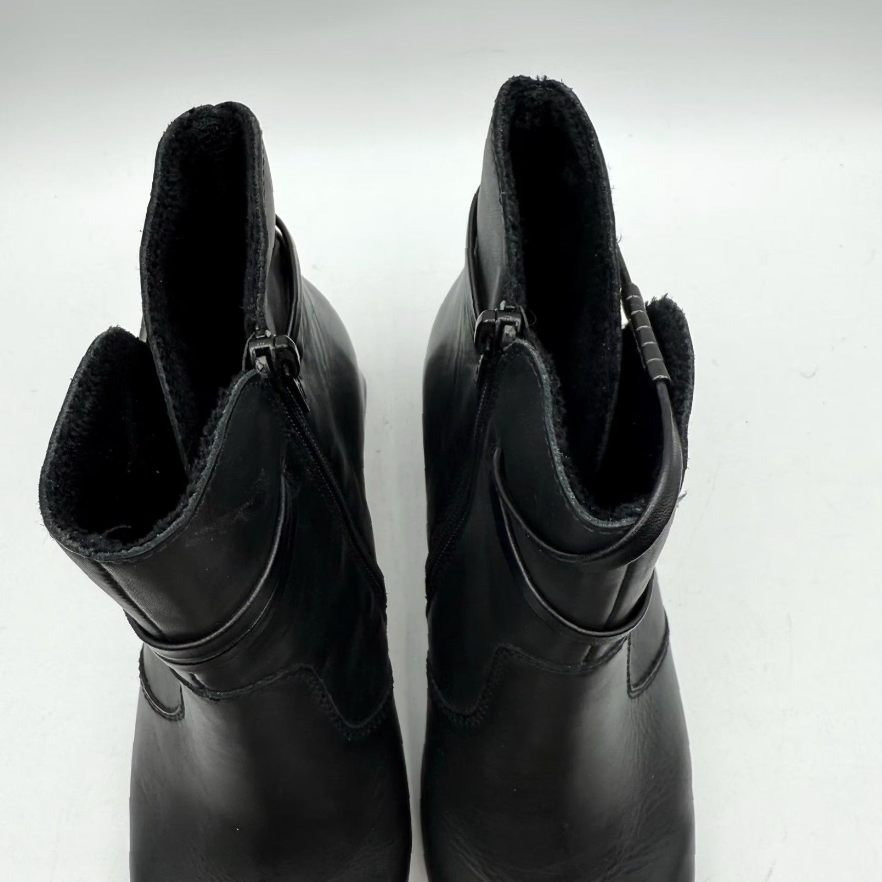 Rieker Rieker Susi Women's Ankle Boots Shoe Black Leather Zipper Side 7 US 38 UK? Size US 7 / IT 37 - 4 Thumbnail