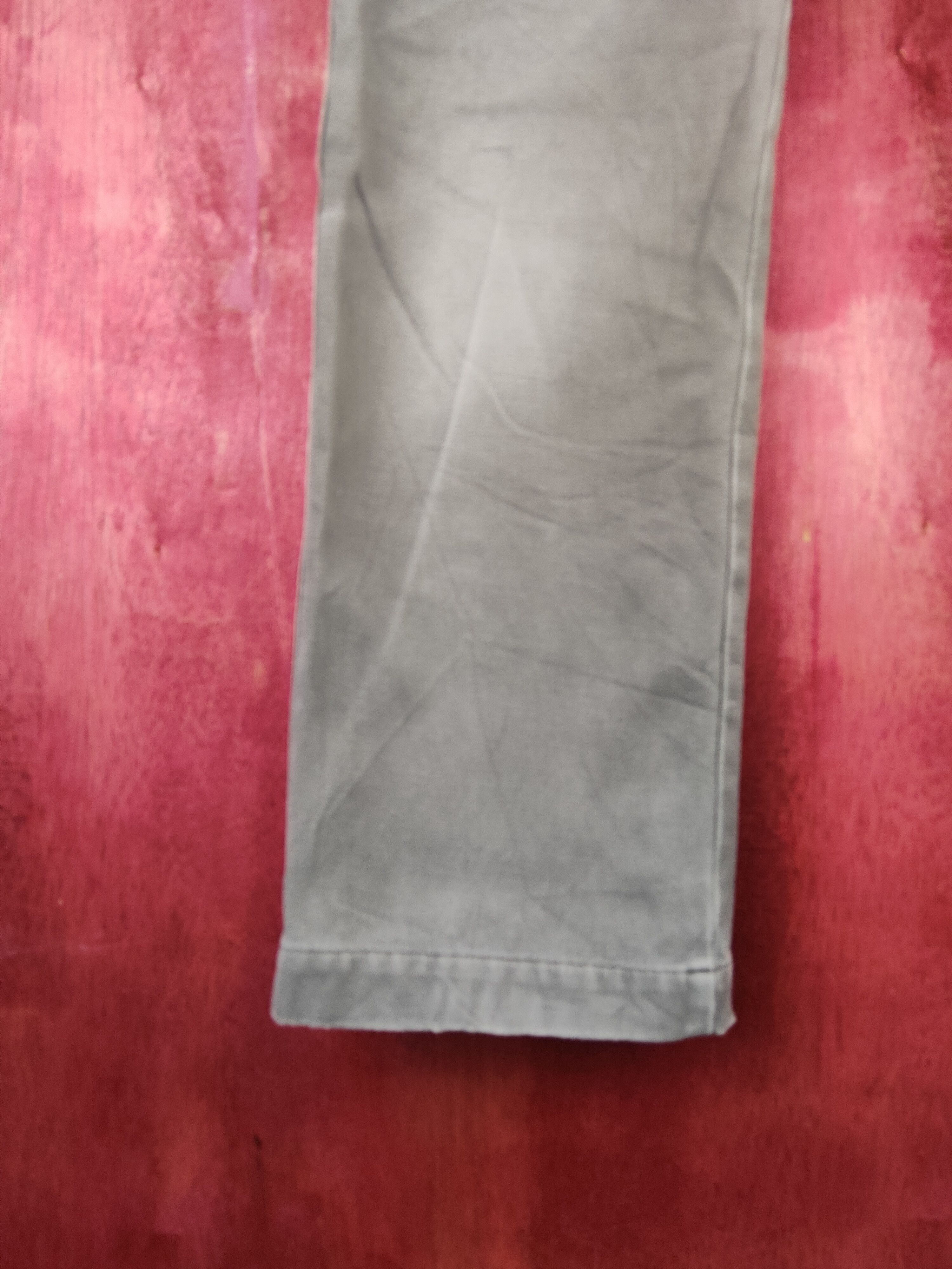 Japanese Brand × Uniqlo Uniqlo Gray faded vintage Casual Pants #S1543 Size US 28 / EU 44 - 4 Thumbnail