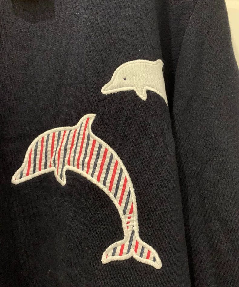 Thom Browne Thom Browne Dolphin hoodie Size US S / EU 44-46 / 1 - 4 Thumbnail
