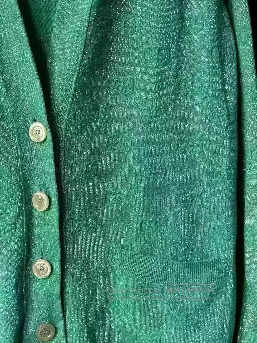 Gucci Guicci Full Print Cardigan| Size US XS / EU 42 / 0 - 2 Thumbnail