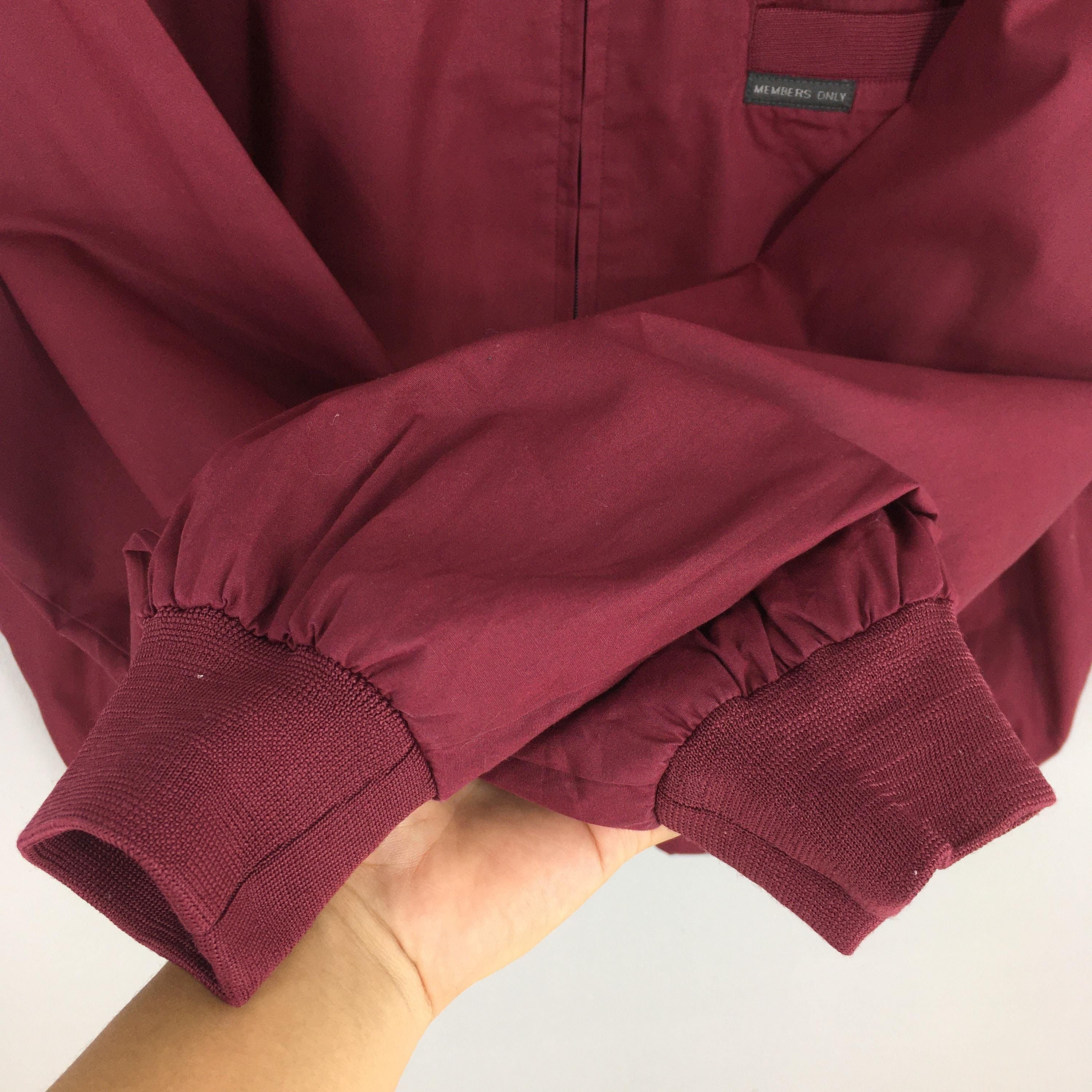 Members Only Vintage 90s Members Only Zipper Casual Red Jacket Large Size US L / EU 52-54 / 3 - 4 Thumbnail