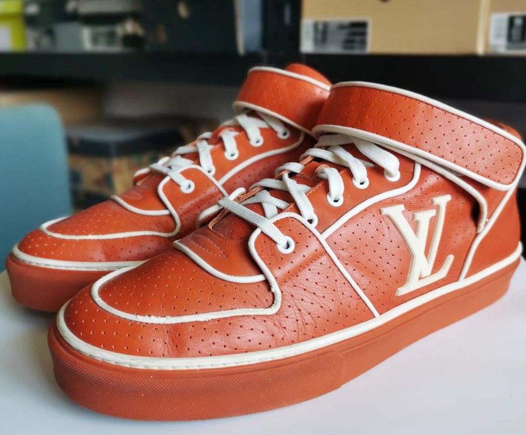 Louis Vuitton Louis Vuitton High Top Velcro Sneakers Size US 9 / EU 42 - 4 Thumbnail
