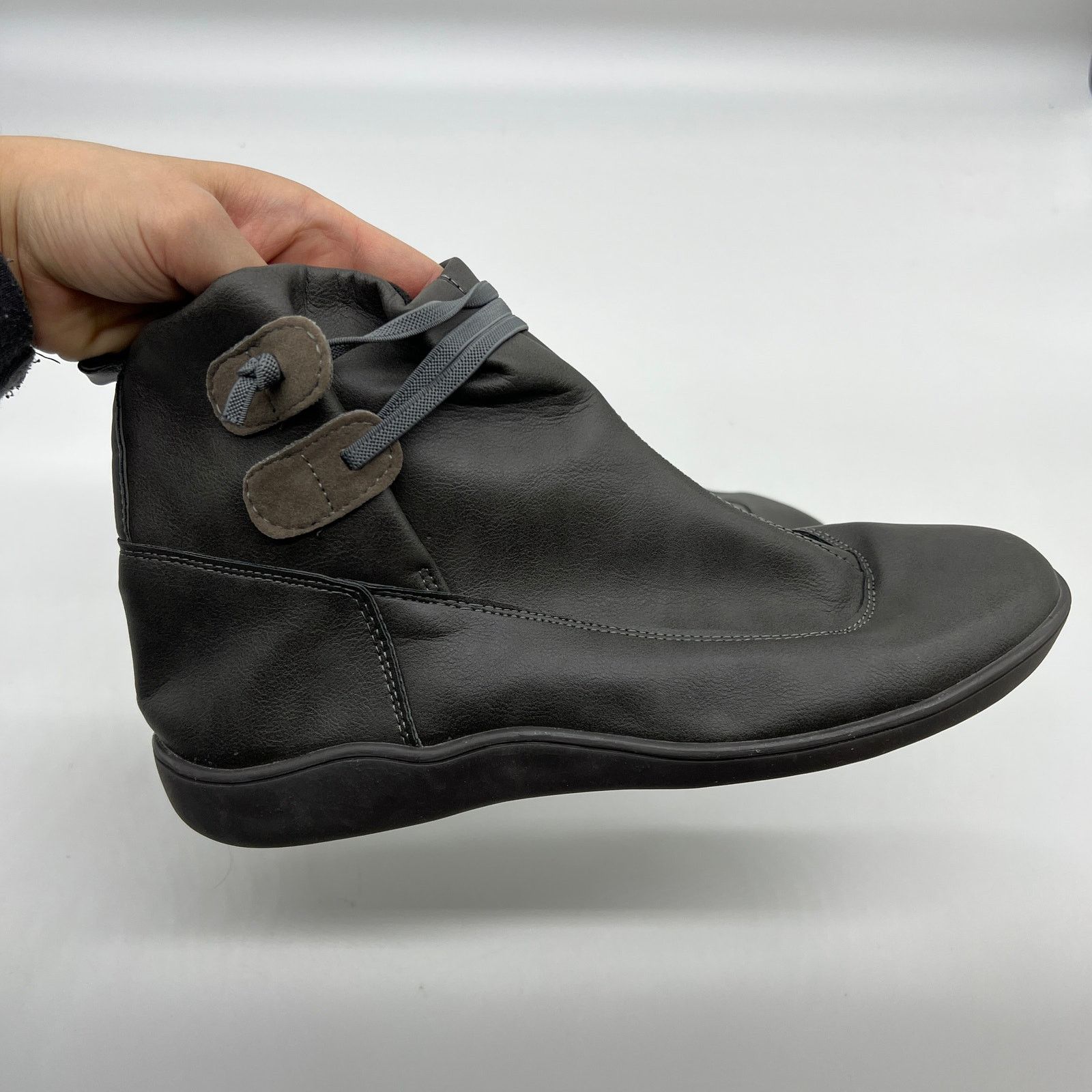 Other Women Ankle Boots Low Heel Slip on Comfortable Booties Size US 9.5 / IT 39.5 - 2 Thumbnail