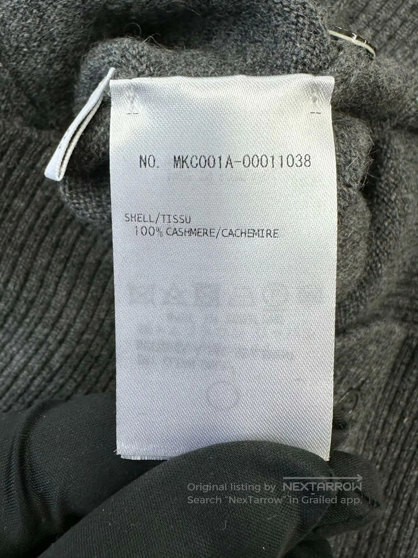 Thom Browne Thom Browne Grey Classic Four-stripe Knit Cardigan Jacket| Size US XXL / EU 58 / 5 - 4 Thumbnail