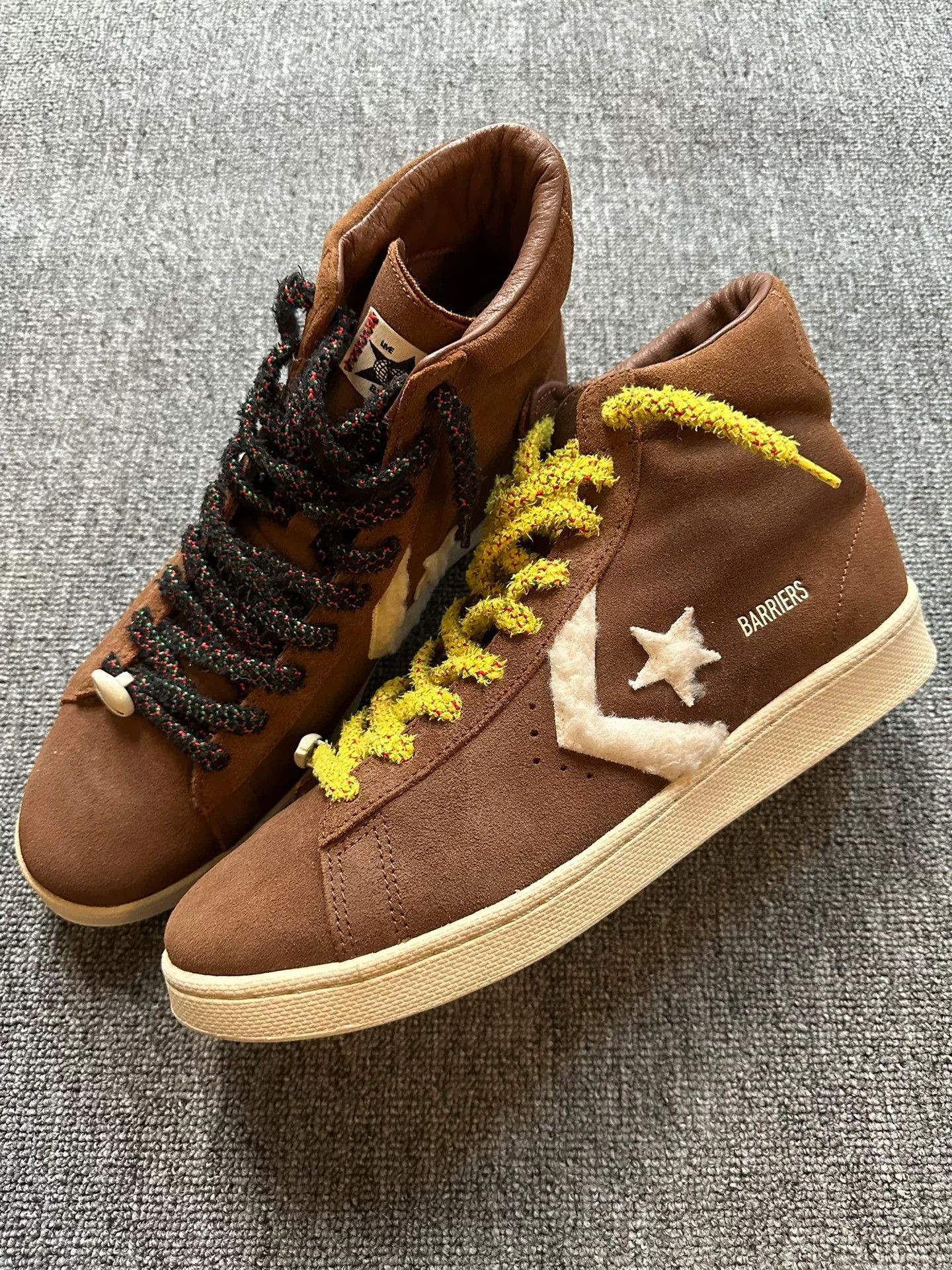 Converse converse high-top sneakers with unique laces Size US 11 / EU 44 - 1 Thumbnail