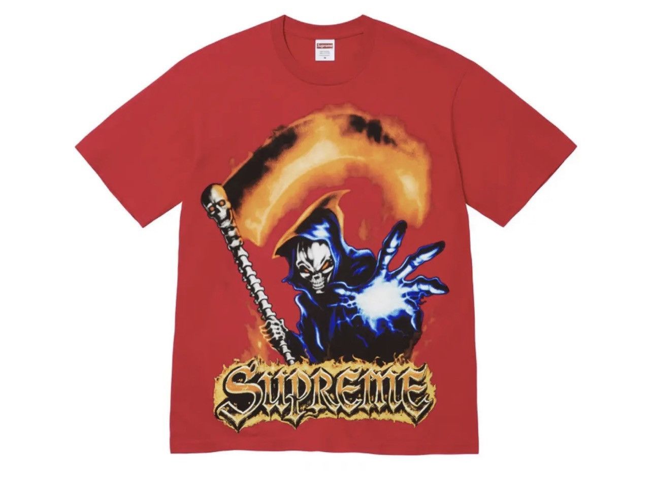 Supreme grim reaper art dealer tee