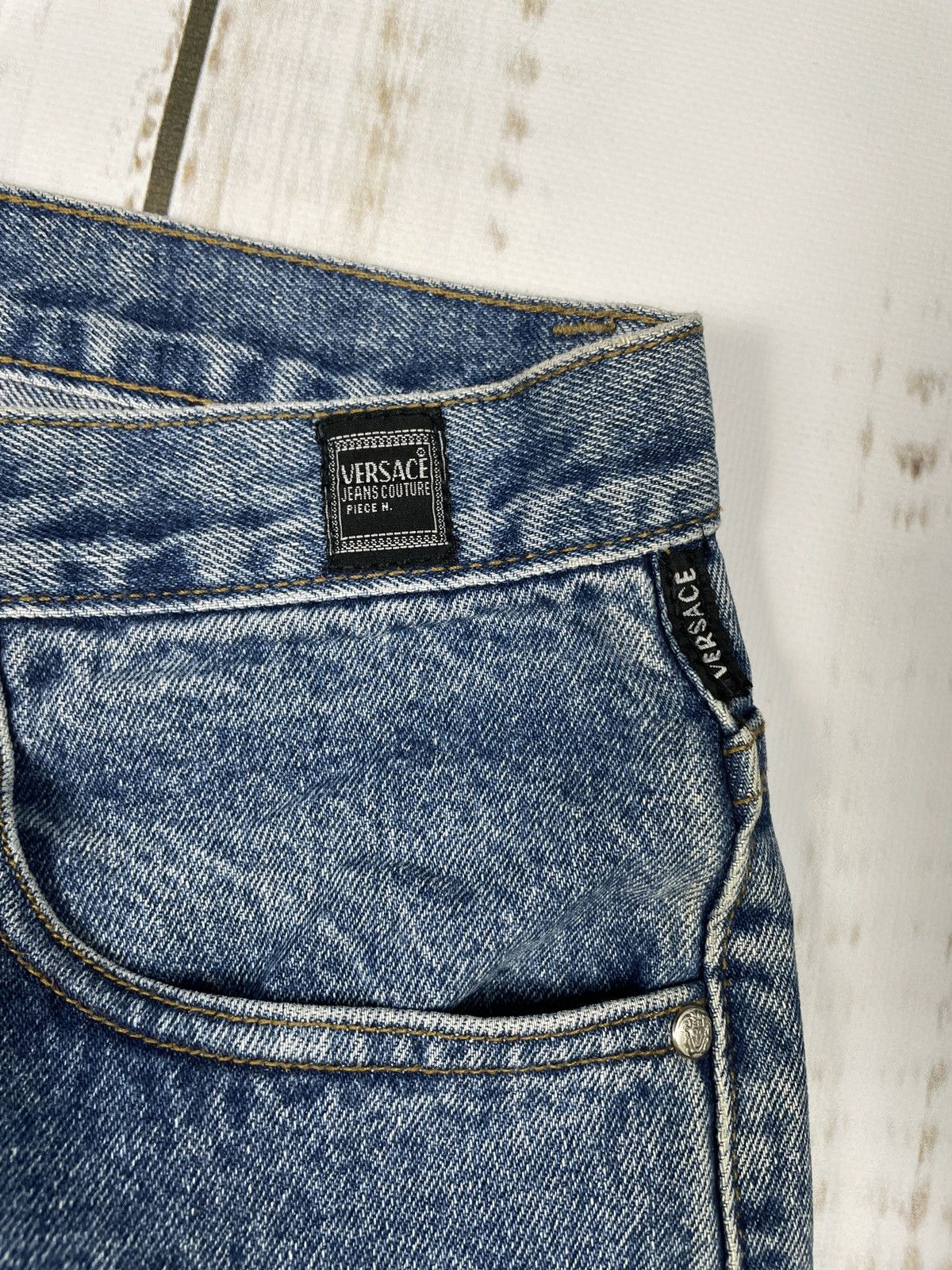 Versace Jeans Couture Versace Jeans Couture Denim Pants Vintage Size US 32 / EU 48 - 5 Thumbnail