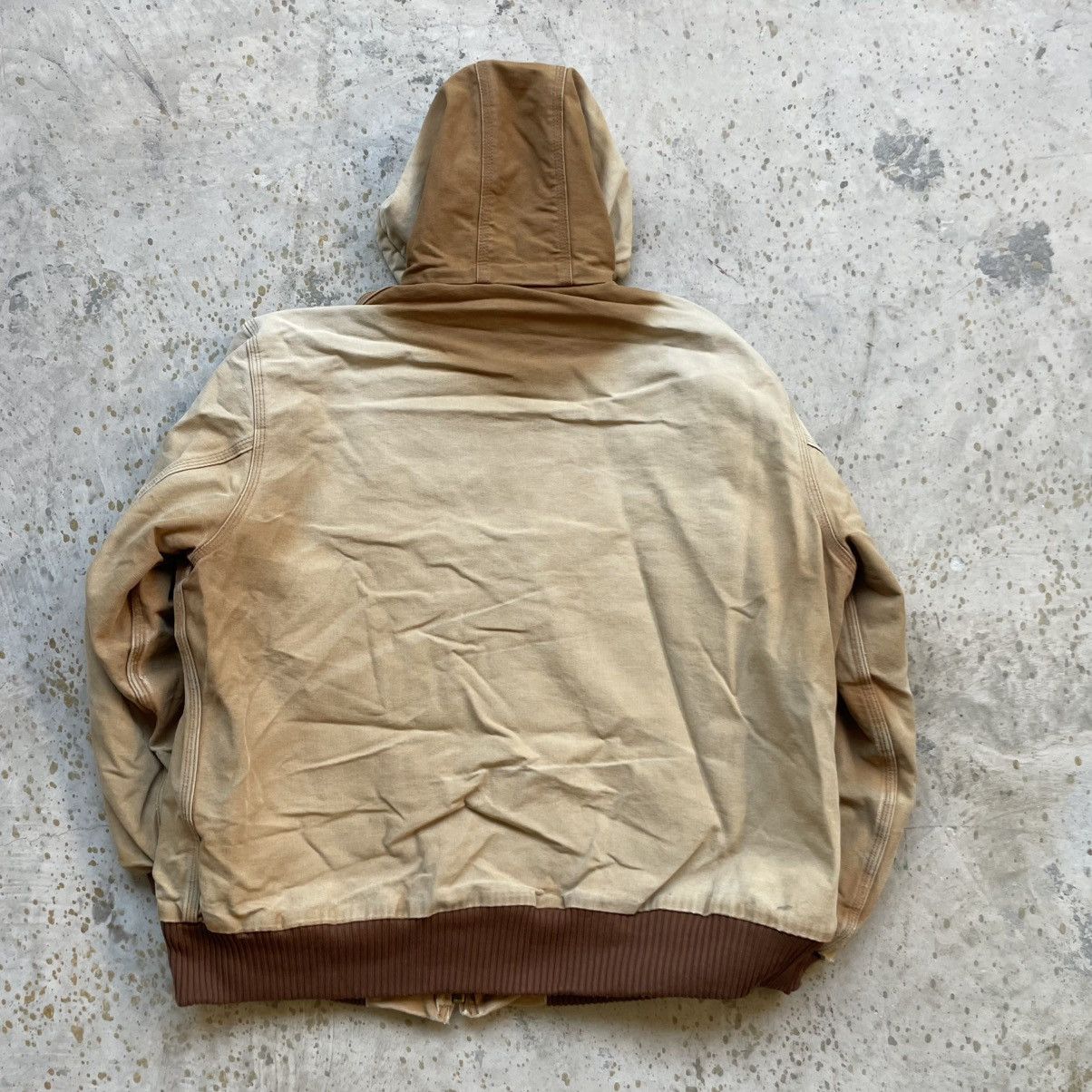 Carhartt × Vintage Vintage brown Carhartt active duck hooded jacket Size US XL / EU 56 / 4 - 8 Thumbnail