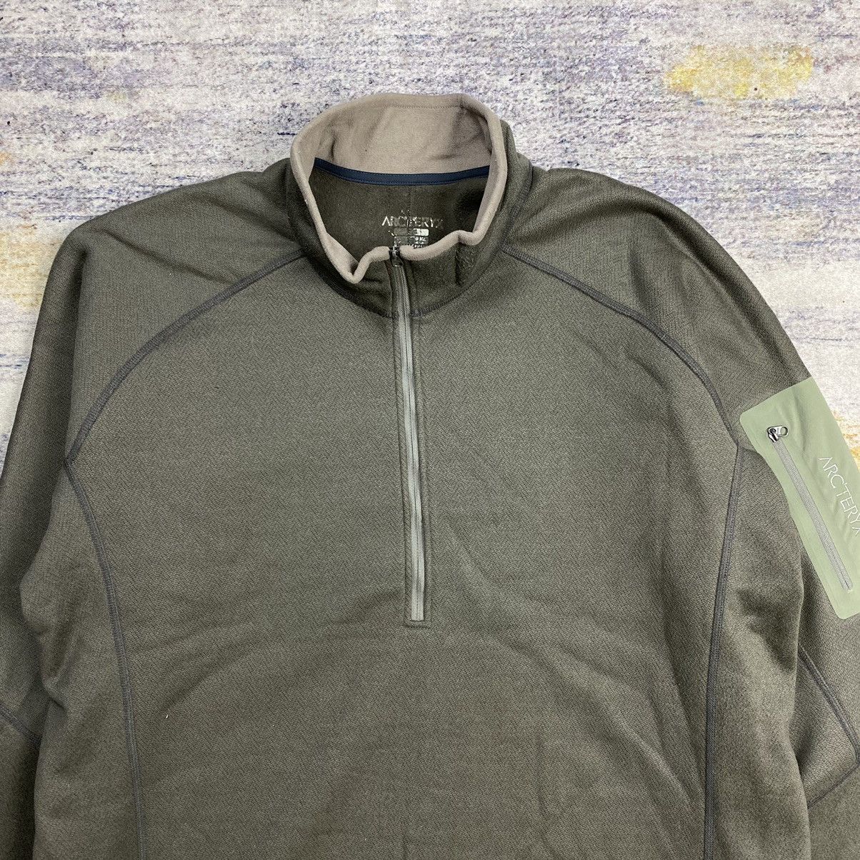 Arc'teryx Vintage Arcteryx half zip polartec jacket Size US L / EU 52-54 / 3 - 4 Thumbnail