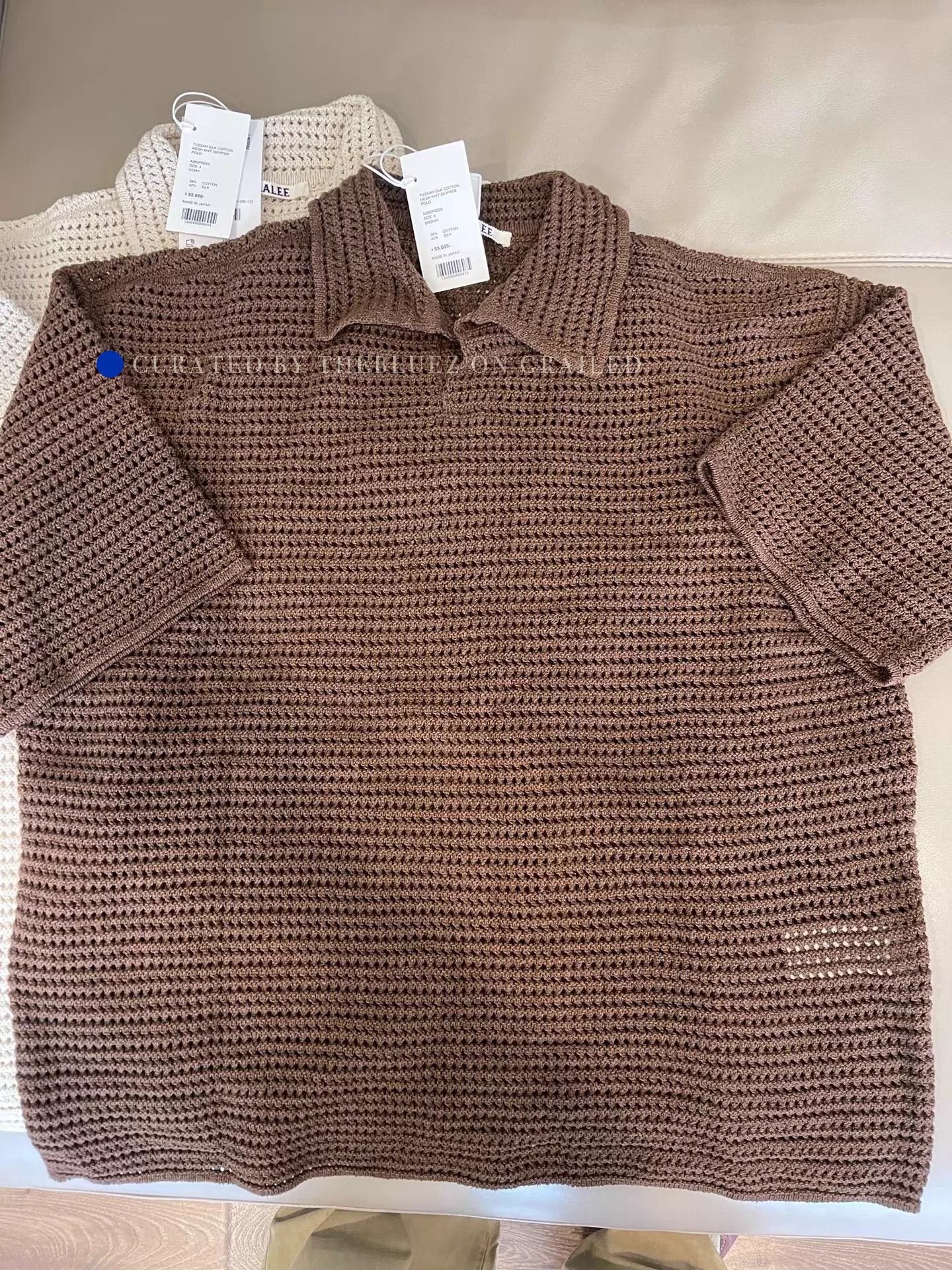 Auralee Elegant Multi-Color Silk-Cotton Polo Size US XL / EU 56 / 4 - 1 Thumbnail
