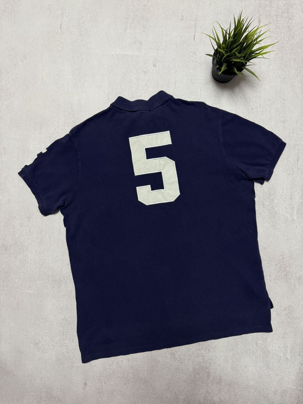 Vintage Vintage Polo Ralph Lauren New York Polo Shirt Rugby Big Logo Size US XL / EU 56 / 4 - 6 Thumbnail