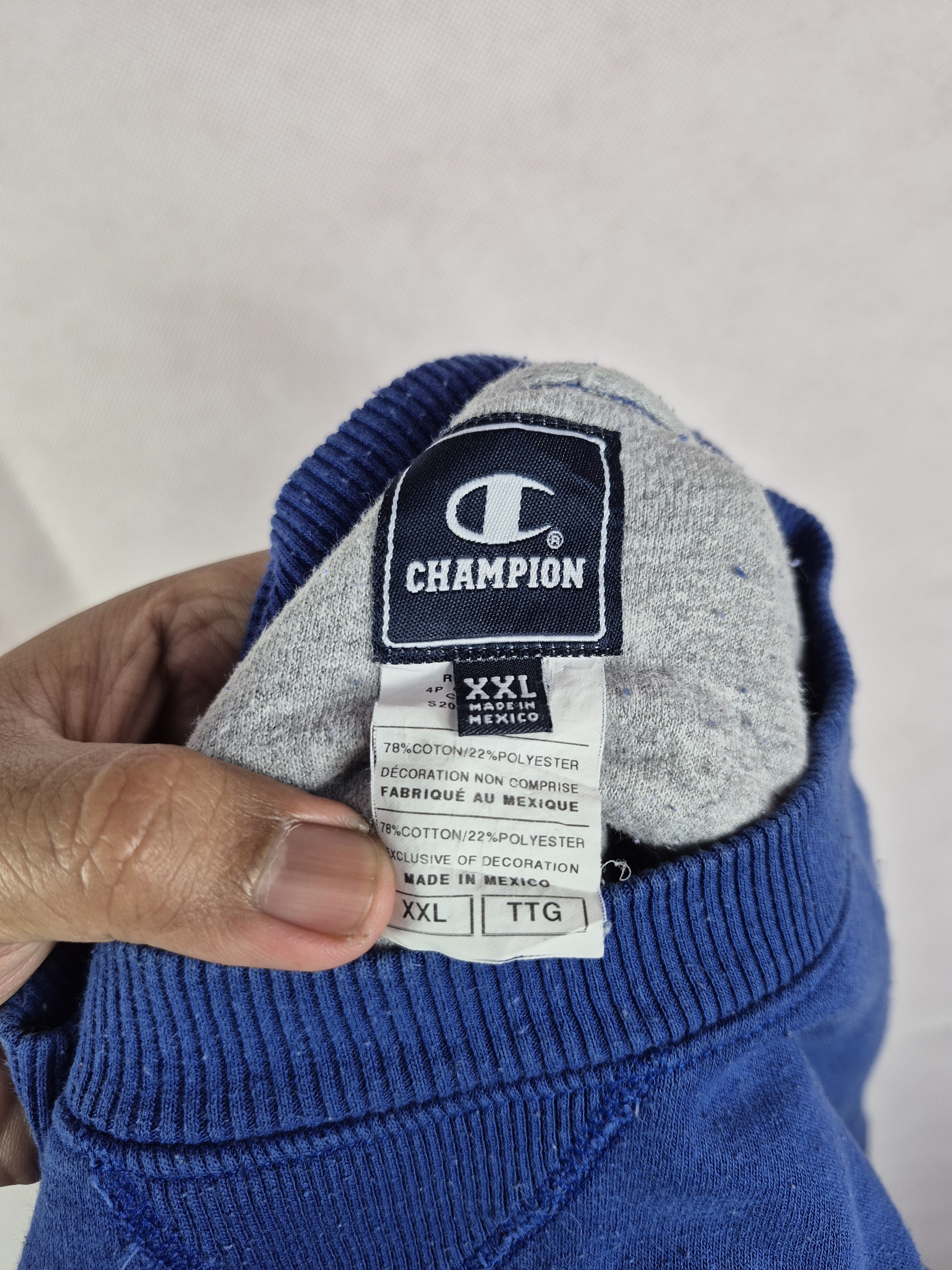 Champion 🔥 Champion Small Logo Big Size Sweatshirt Jumper Size US XXL / EU 58 / 5 - 6 Thumbnail