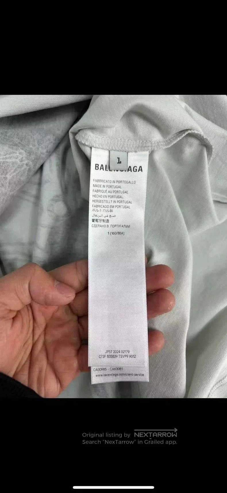 Balenciaga Balenciaga x Lamborghini White Sweatshirt. Size US L / EU 52-54 / 3 - 4 Thumbnail