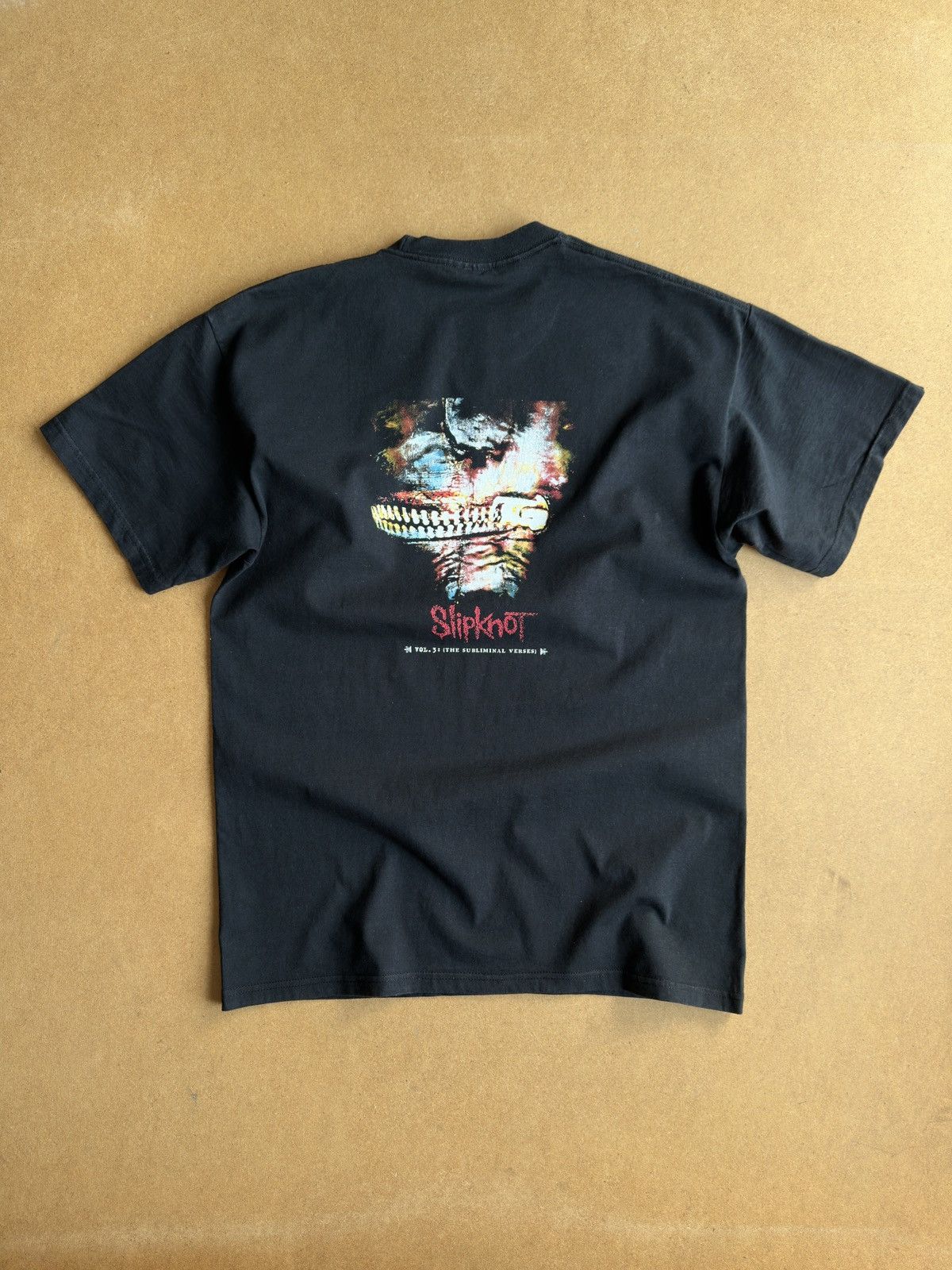 Band Tees Vintage y2k Slipknot vol.3 the subliminal verses Band Tee Size US L / EU 52-54 / 3 - 1 Thumbnail