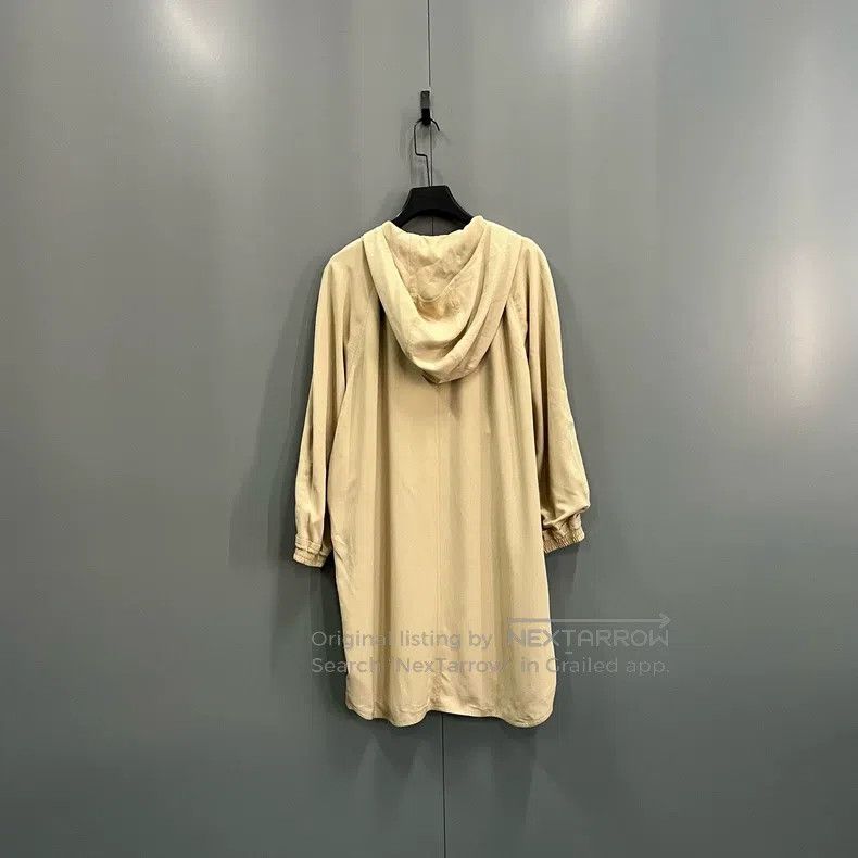 Louis Vuitton Louis Vuitton Khaki Chain Bat Sleeve Dress Size XS / US 0-2 / IT 36-38 - 4 Thumbnail