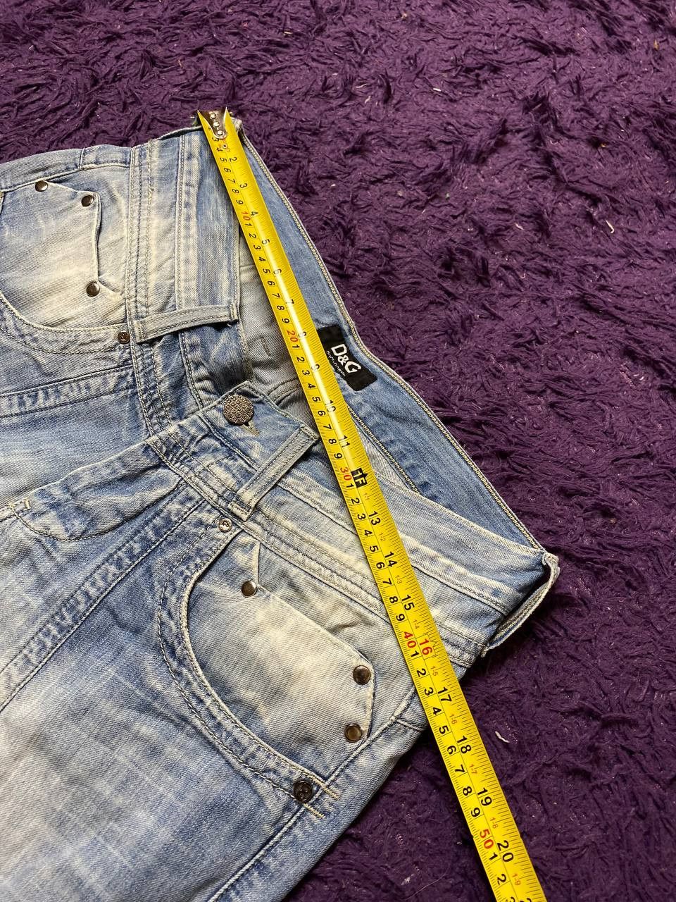 Other Y2K Vintage Dolce&Gabbana Jeans Streetwear Rare Casual Style Size US 31 - 14 Thumbnail