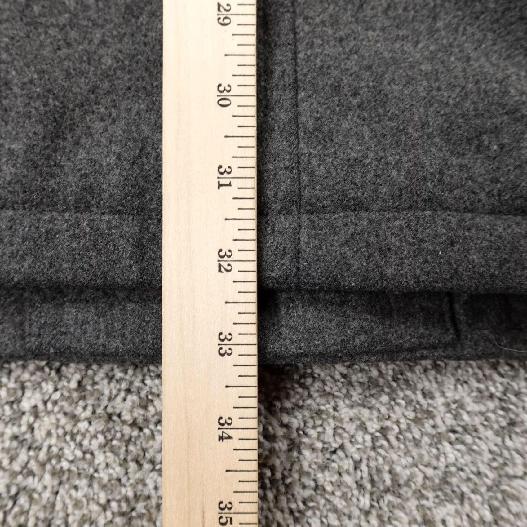 Gap GAP Coat Mens L Gray Wool Blend Overcoat Cardigan? (Original title only; but keep to rules) Size US L / EU 52-54 / 3 - 7 Thumbnail