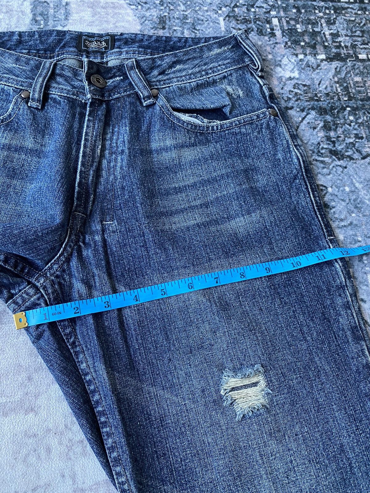 Japanese Brand × Vintage × Von Dutch Vintage Von Dutch Distressed Jeans Size US 28 / EU 44 - 8 Thumbnail