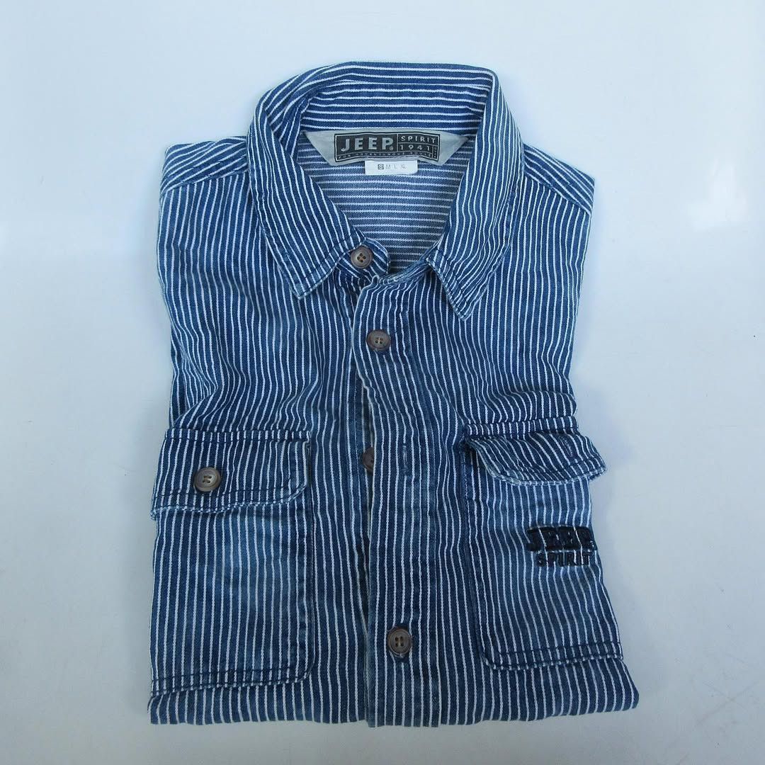 Jeep Jeep Sanforized Stripes long sleeve shirt Size S Size US M / EU 48-50 / 2 - 4 Thumbnail