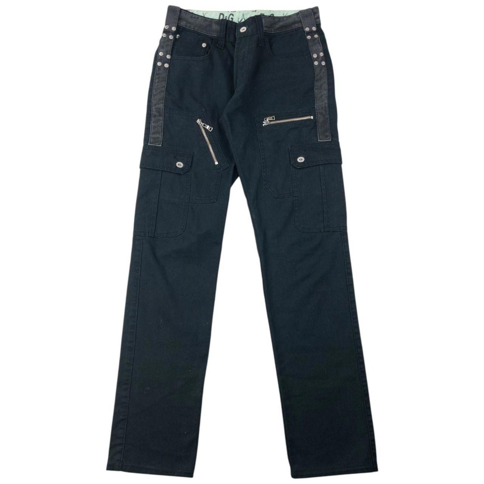 Vintage 2000s Dolce & Gabbana Multi Pocket Denim Jeans W30 00s 