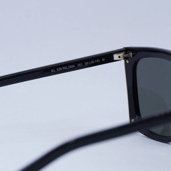 Saint Laurent Paris New Saint Laurent SL539 PALOMA 001 Sunglasses - Black Fram Size ONE SIZE - 7 Thumbnail