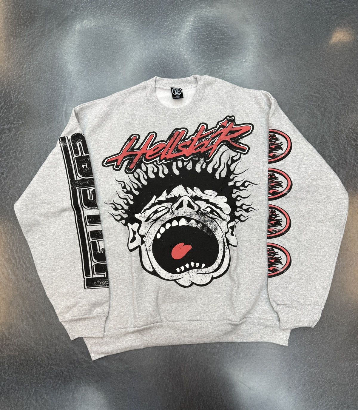 HELLSTAR Hellstar Records Crewneck (Overseas Exclusive) Size US XXL / EU 58 / 5 - 1 Thumbnail