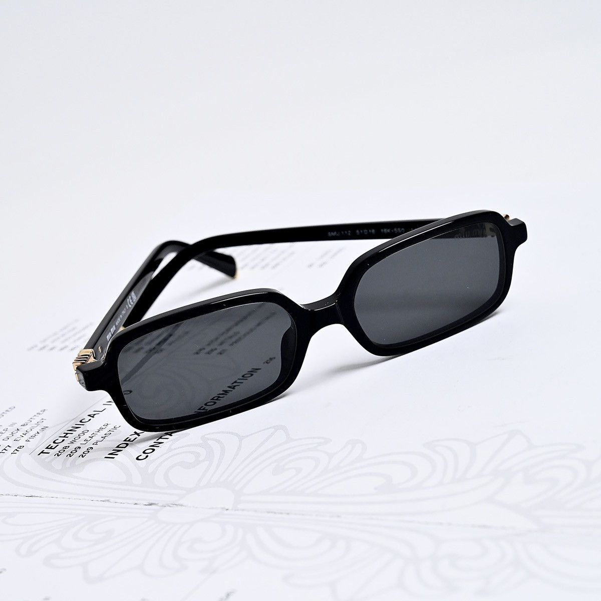 Miu Miu MIU MIU 0MU 11ZS SUNGLASSES Size ONE SIZE - 6 Thumbnail