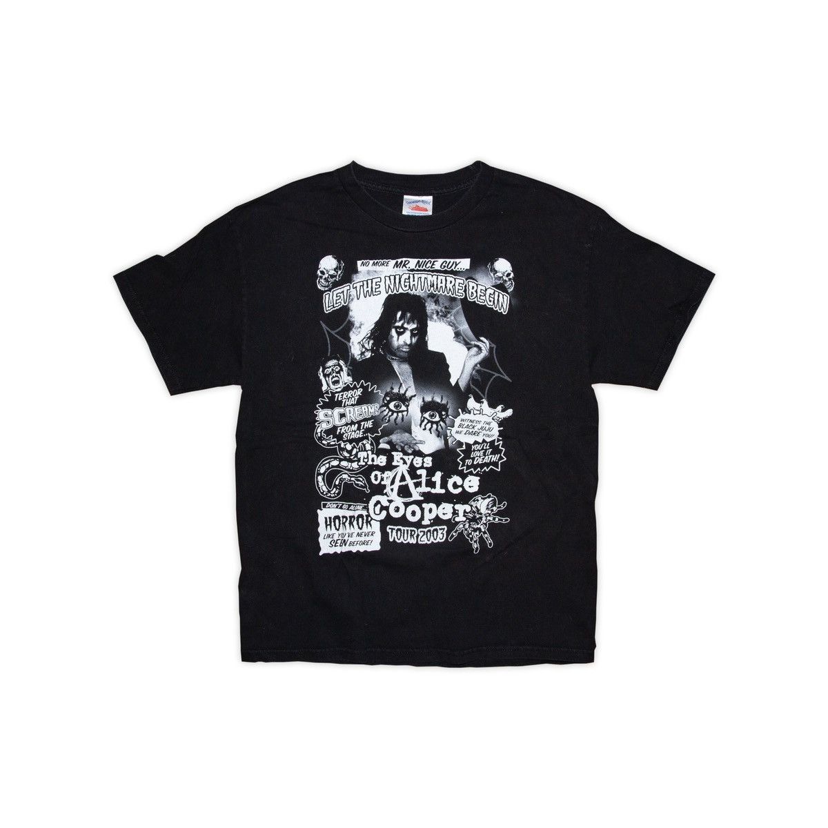 Vintage 2003 Alice Cooper Tour Tee Size US L / EU 52-54 / 3 - 1 Thumbnail