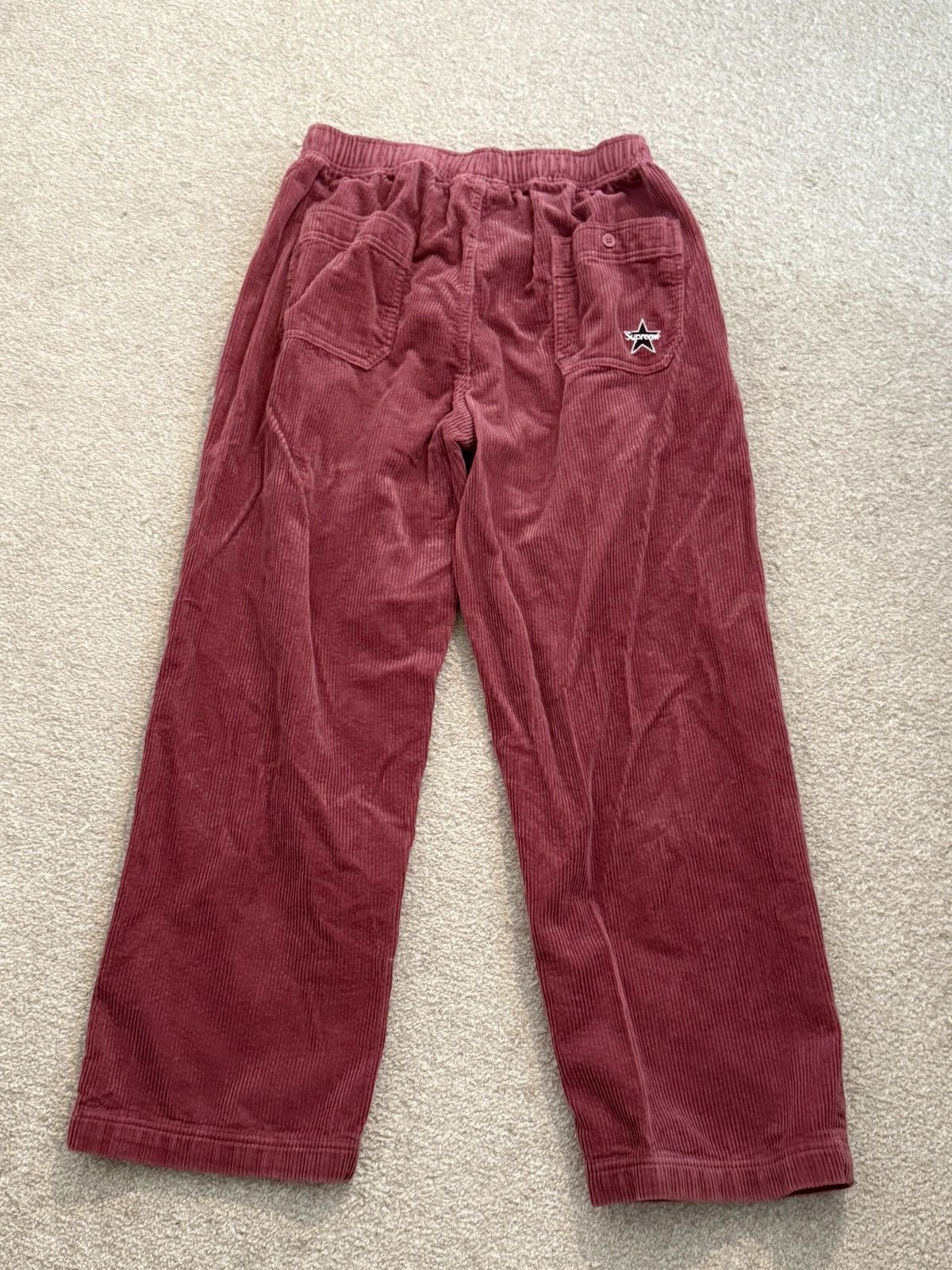 Supreme Supreme Corduroy Skate Pants (Pink) | Grailed