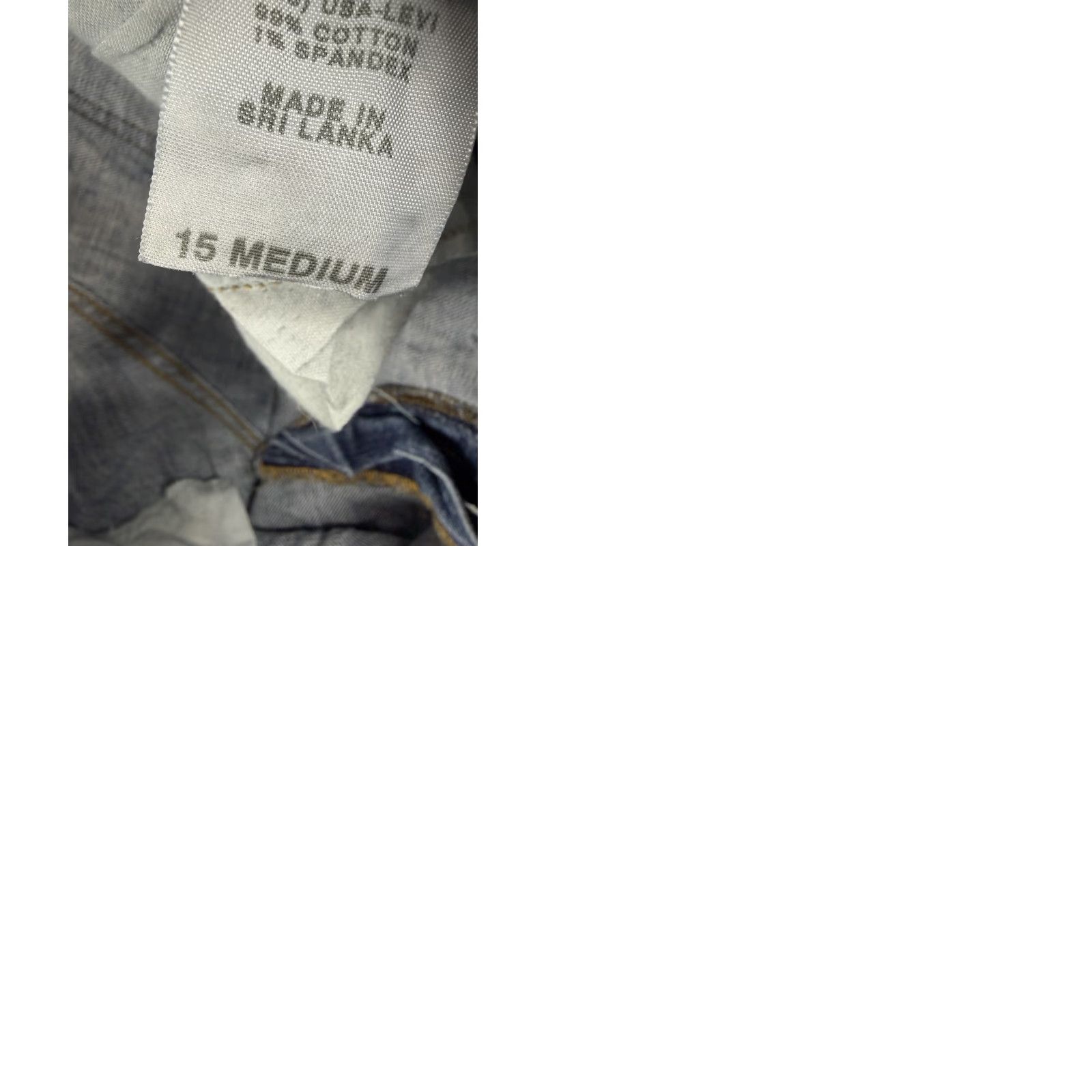 Levi's Levi's 524 Jeans Women's Regular Medium Wash Blue 15 M 33in Inseam Stretch 5-Pocket Denim Straight Size 36" / US 14 / IT 50 - 10 Thumbnail