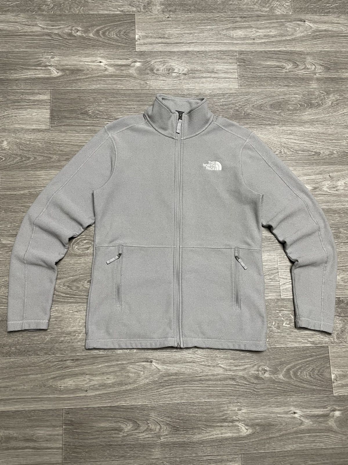 The North Face The North Face Gray Zip-Up Fleece Jacket Outdoor Gorpcore Size US S / EU 44-46 / 1 - 1 Thumbnail