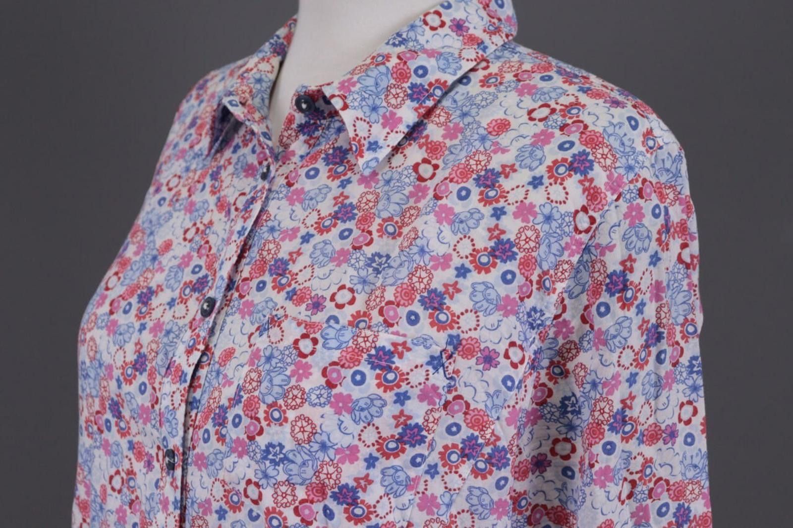 Heliot Emil Emily Van Den Bergh Multicolor Floral Shirt Size 44 Size M / US 6-8 / IT 42-44 - 7 Thumbnail