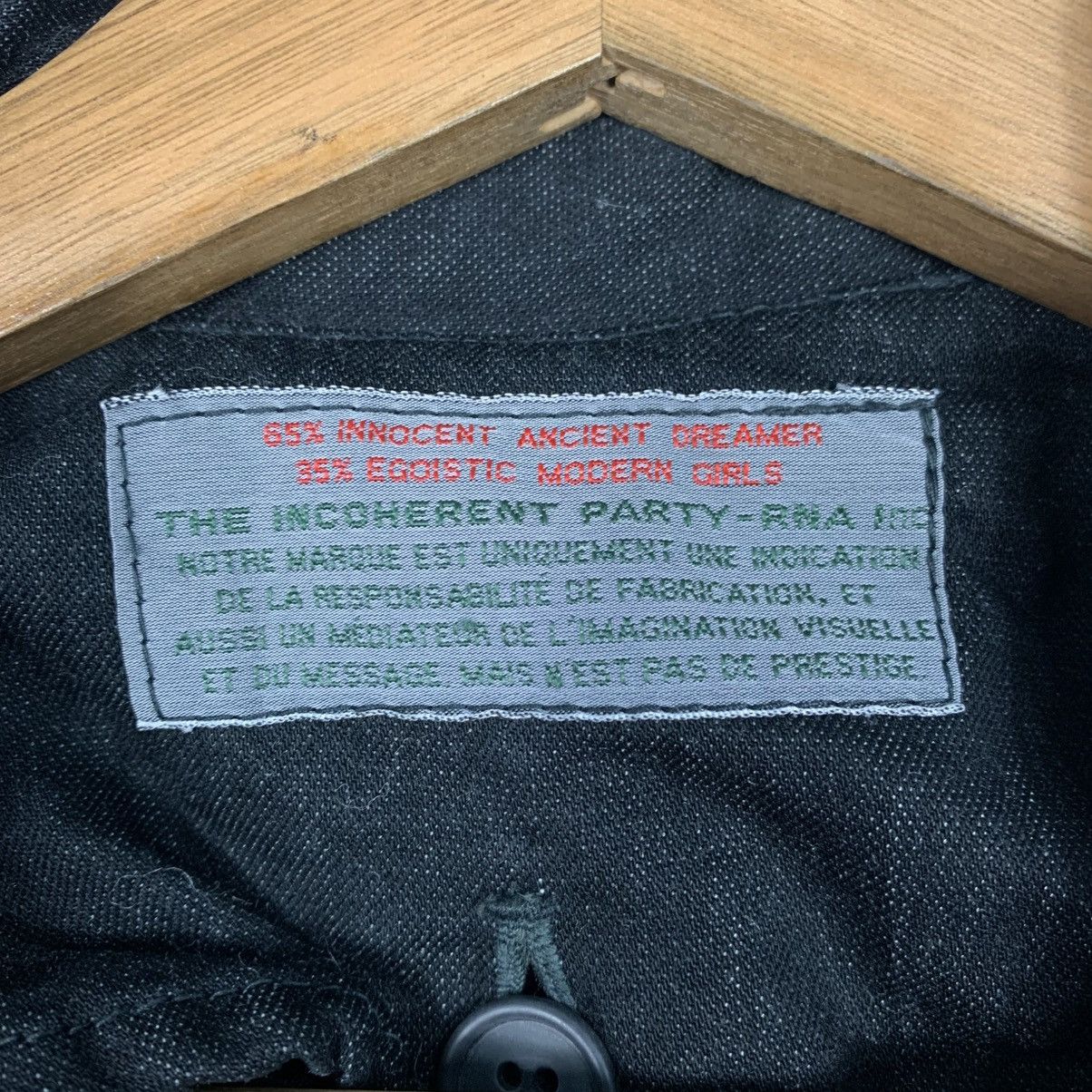 Japanese Brand RNA The Incoherent Party Trench Coat Size M / US 6-8 / IT 42-44 - 14 Thumbnail