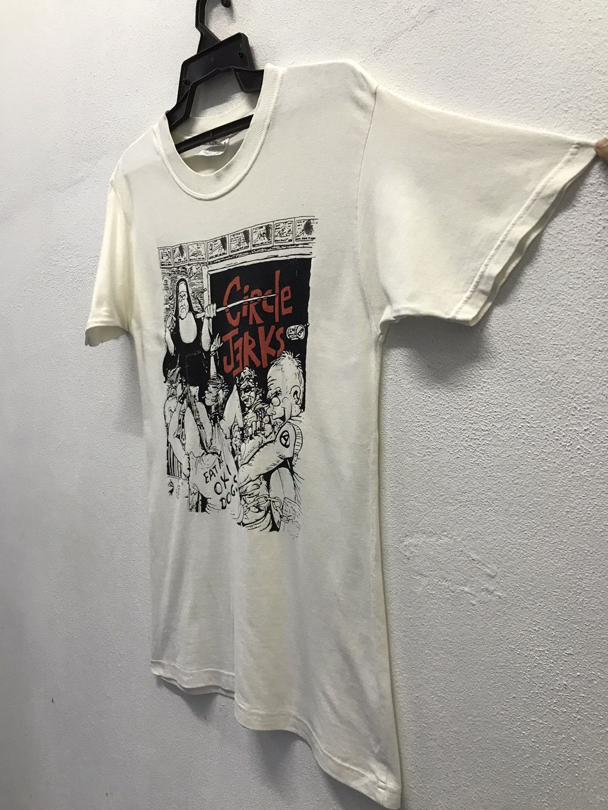 Anvil × Band Tees × Vintage Vintage Anvil Circle Jerks Shirt Size US L / EU 52-54 / 3 - 4 Thumbnail