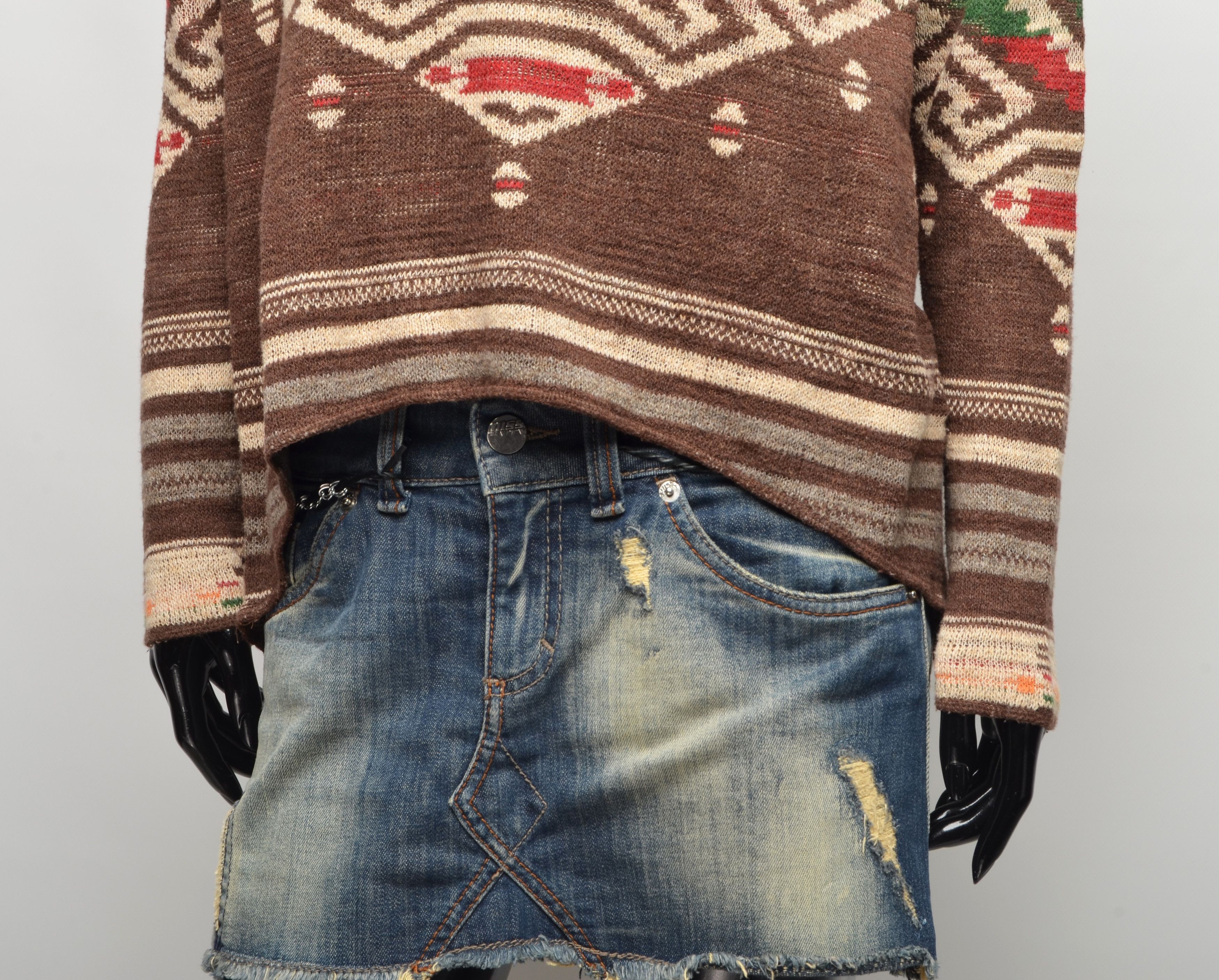 Denim & Supply Ralph Lauren Ralph Lauren Denim Supply Aztec Sweater Jumper Size S / US 4 / IT 40 - 3 Thumbnail