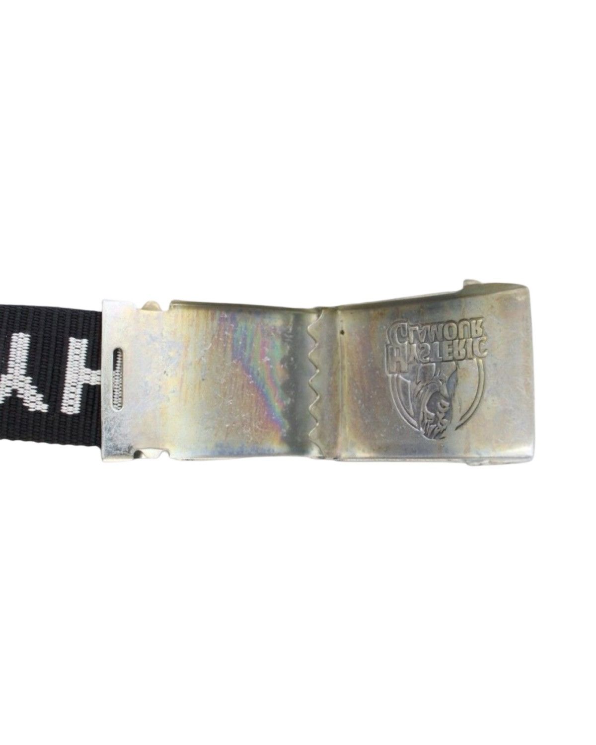 Hysteric Glamour Silver Plated Buckle Cotton Belt Size ONE SIZE - 2 Thumbnail